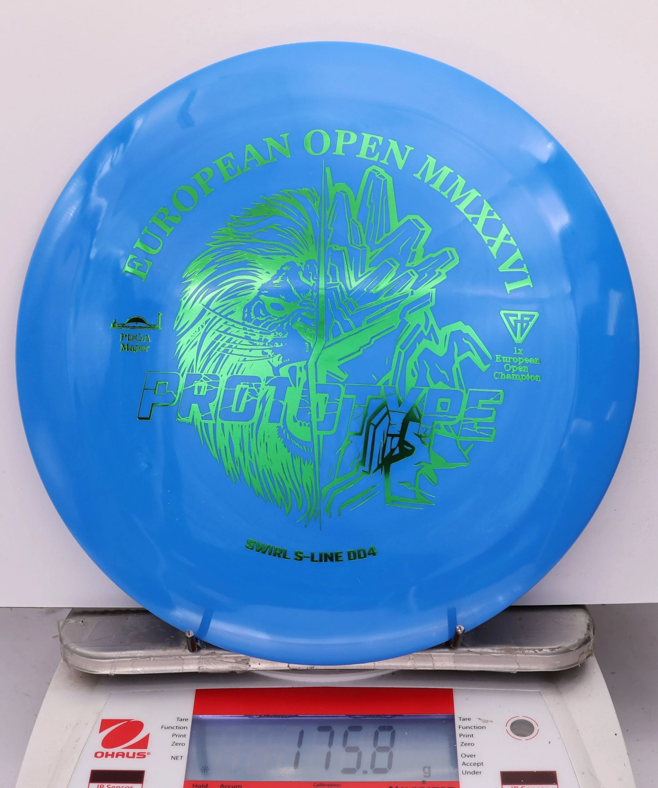 814725 Prototype Swirl S-Line DD4, 2026 European Open - #47 Blue, 176