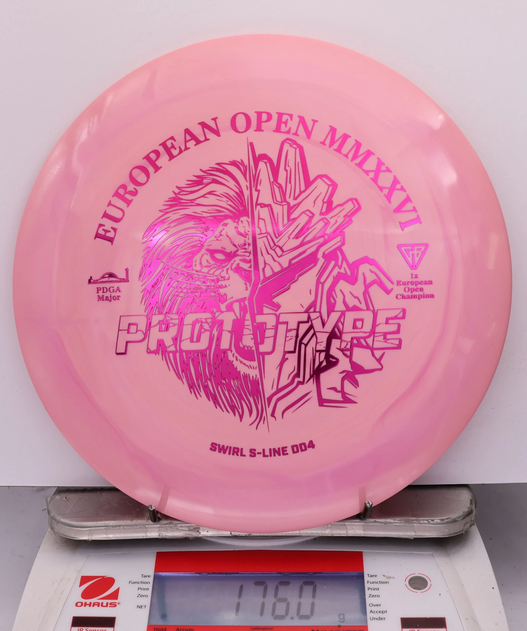 814750 Prototype Swirl S-Line DD4, 2026 European Open - #52 PinkPeach, 176