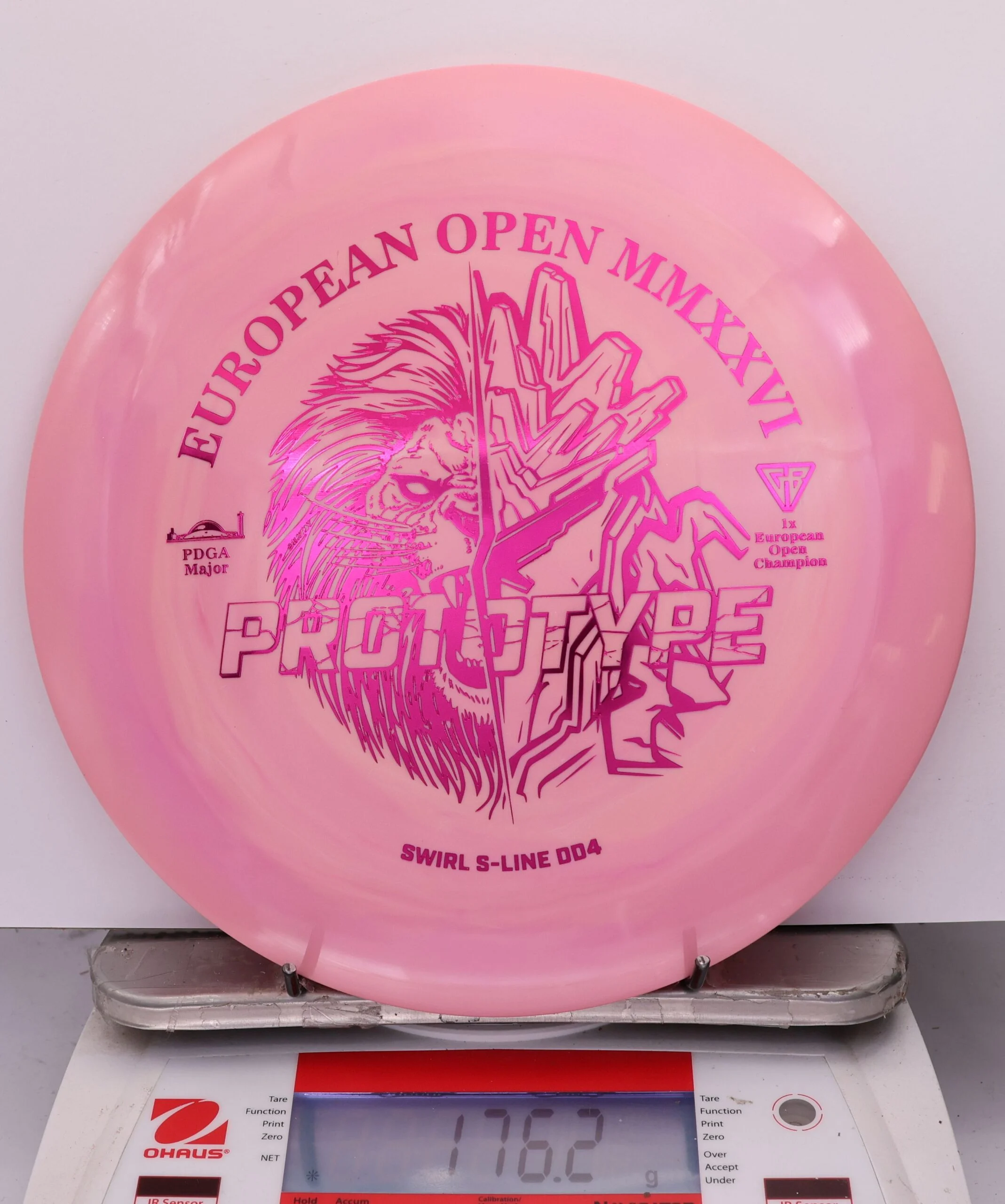 814751 Prototype Swirl S-Line DD4, 2026 European Open - #53 PinkPeach, 176