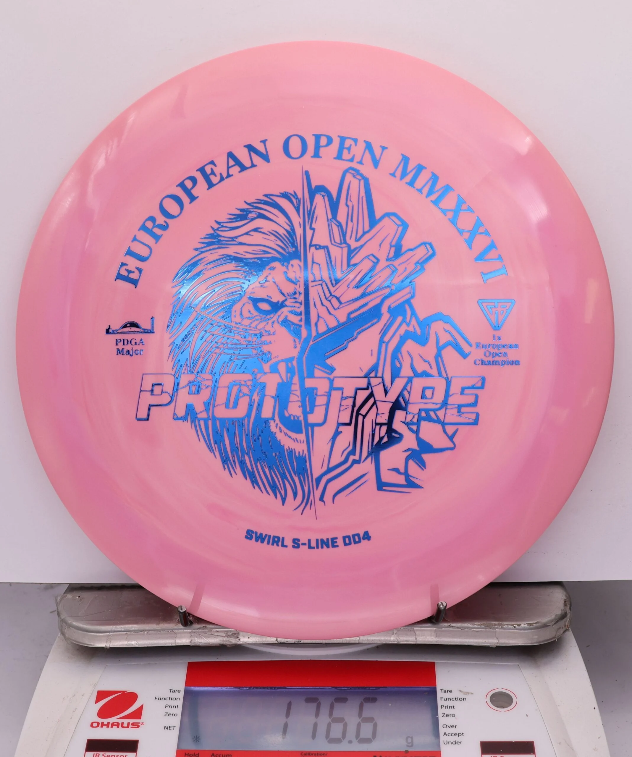 814774 Prototype Swirl S-Line DD4, 2026 European Open - #56 PinkPeach, 177