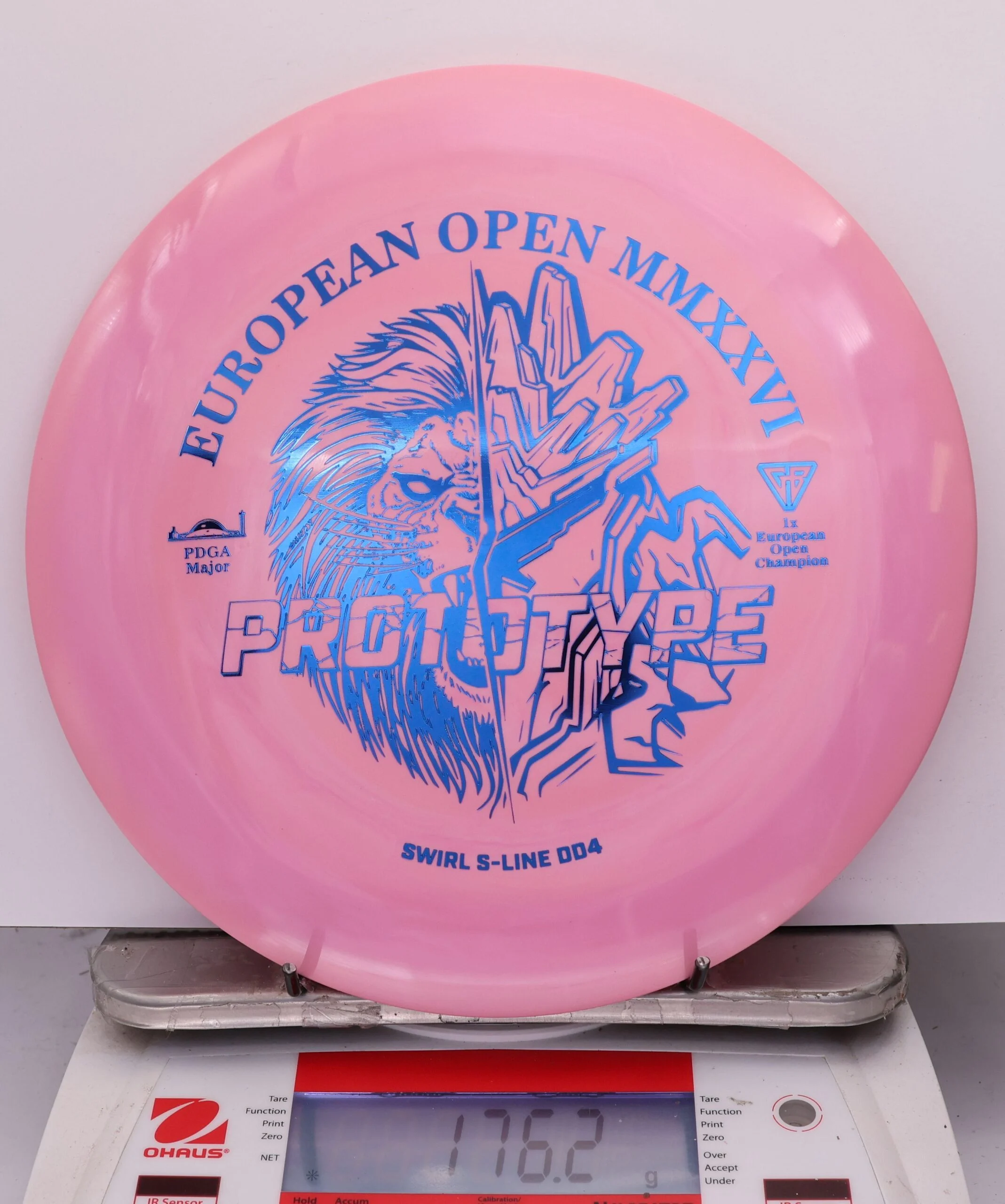 814775 Prototype Swirl S-Line DD4, 2026 European Open - #57 PinkPeach, 176