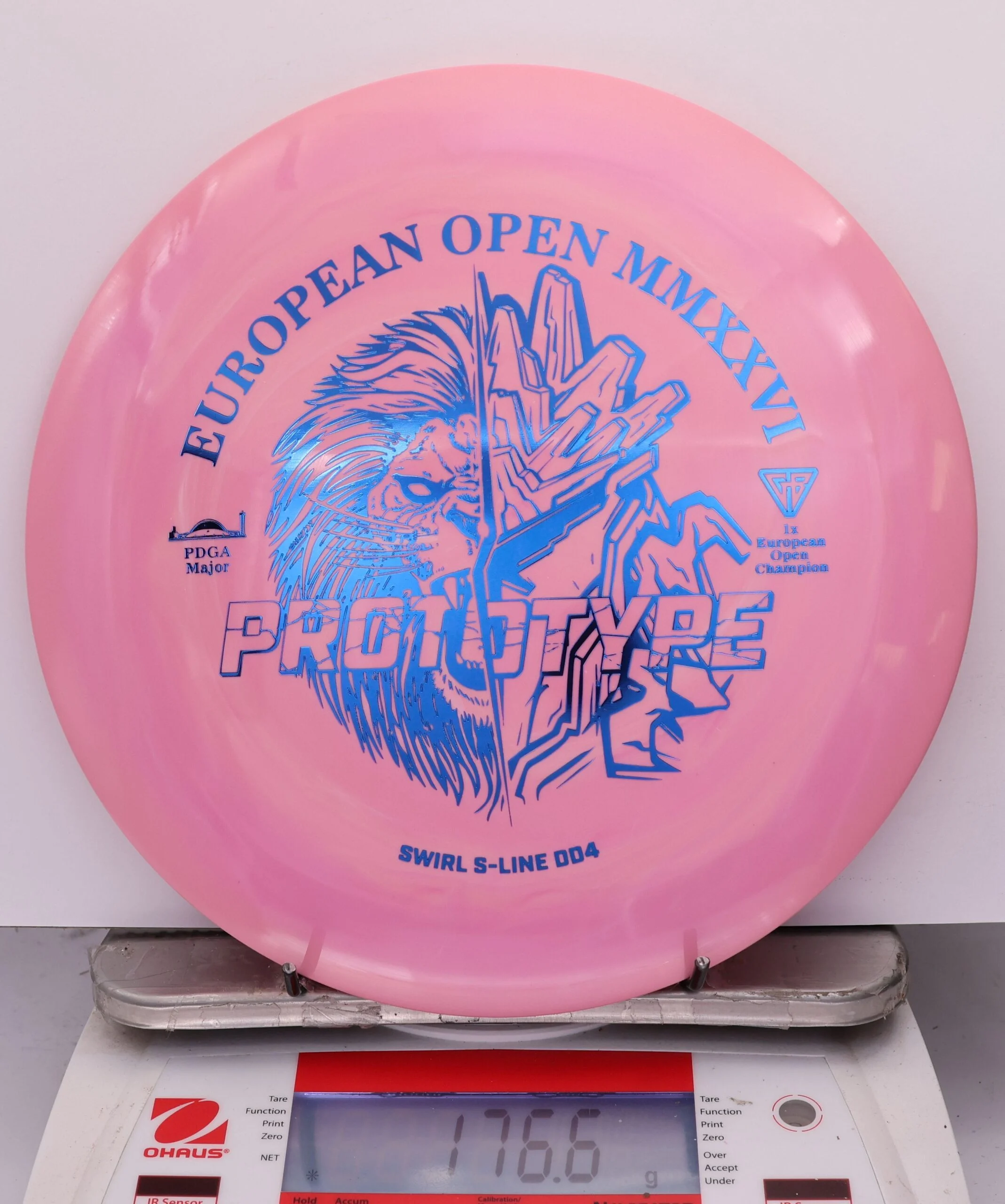 814776 Prototype Swirl S-Line DD4, 2026 European Open - #58 PinkPeach, 177