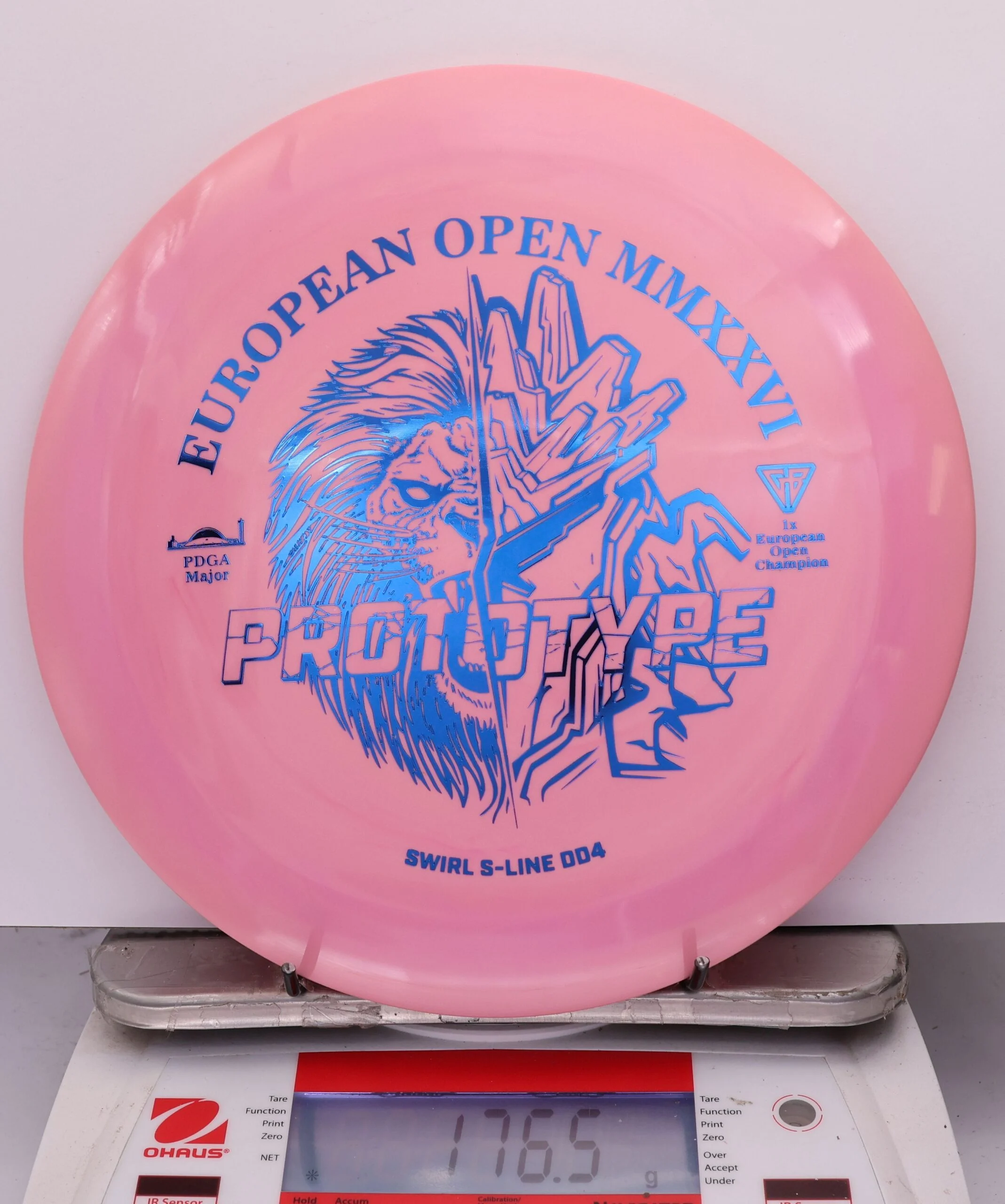 814777 Prototype Swirl S-Line DD4, 2026 European Open - #59 PinkPeach, 177