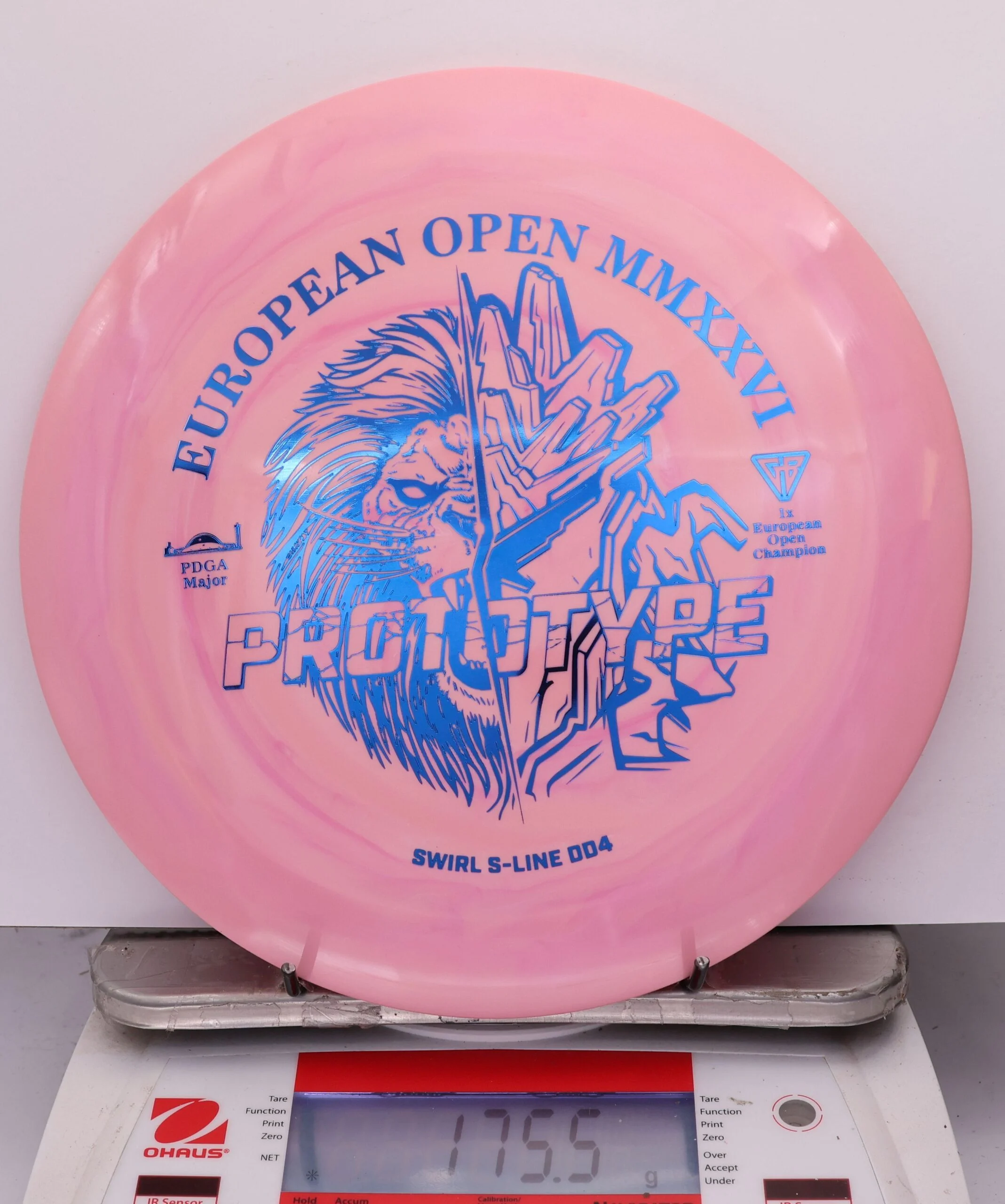 814778 Prototype Swirl S-Line DD4, 2026 European Open - #60 PinkPeach, 176