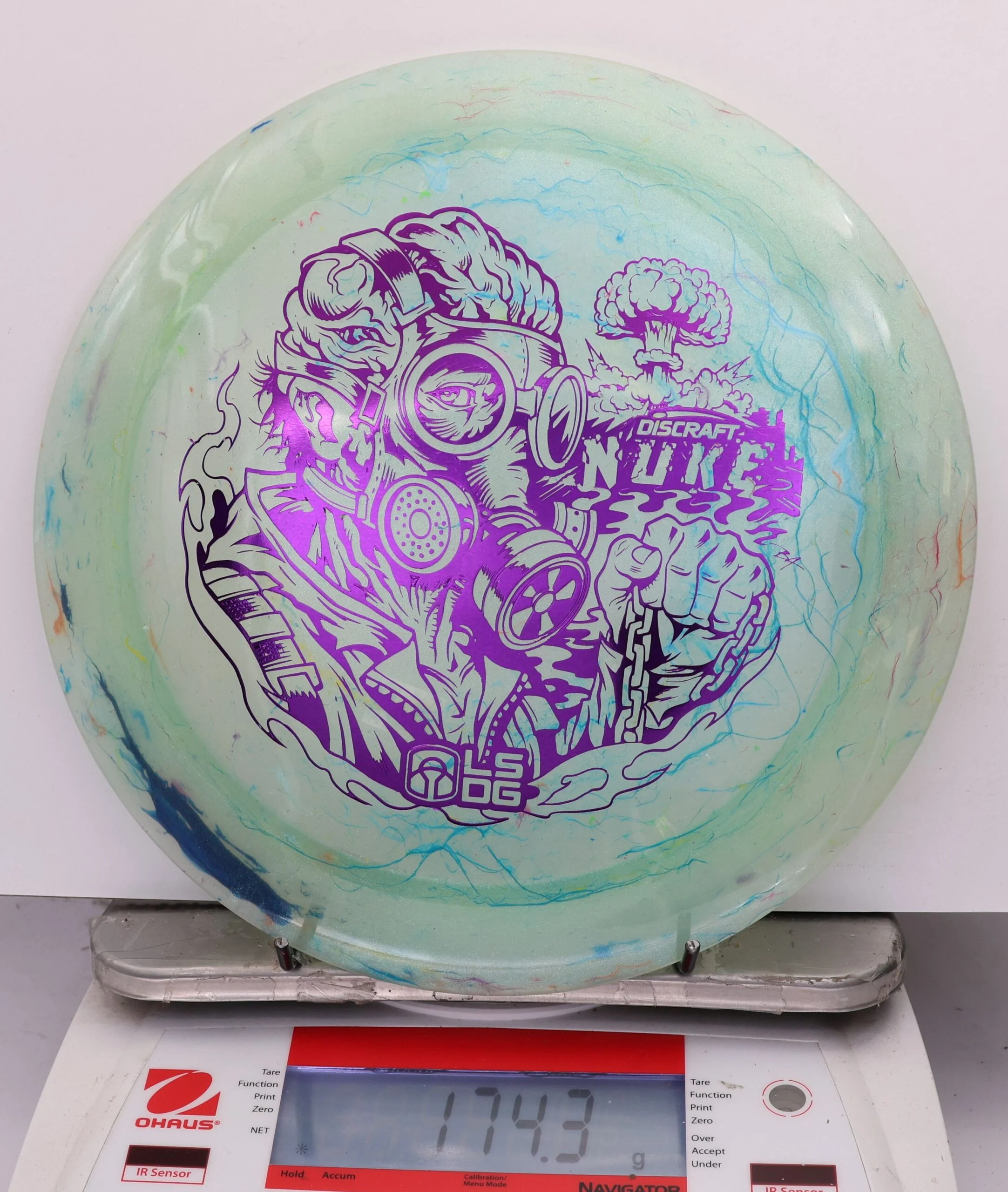 814966 Z FLX Jawbreaker Colorshift Nuke, 2026 Ledgestone - #08 GreenBlue, 174