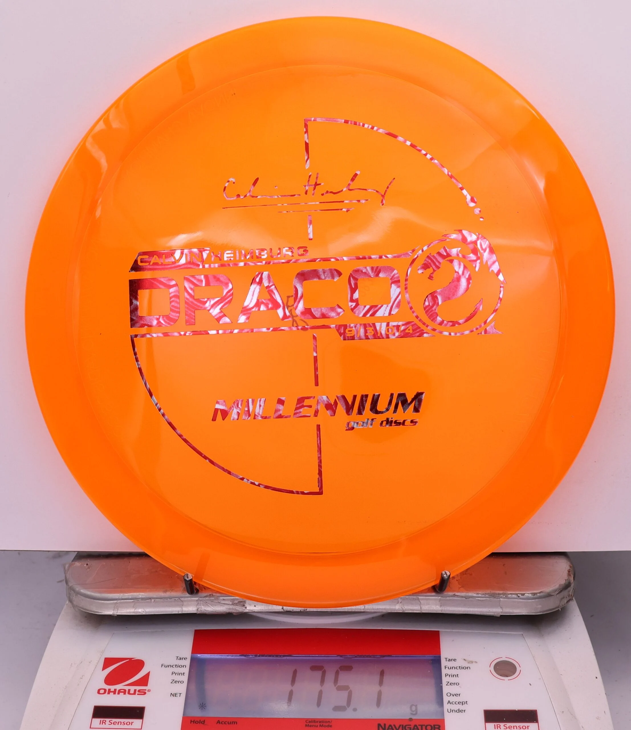 815594 Quantum Draco, Calvin Heimburg - #283 Orange, 175