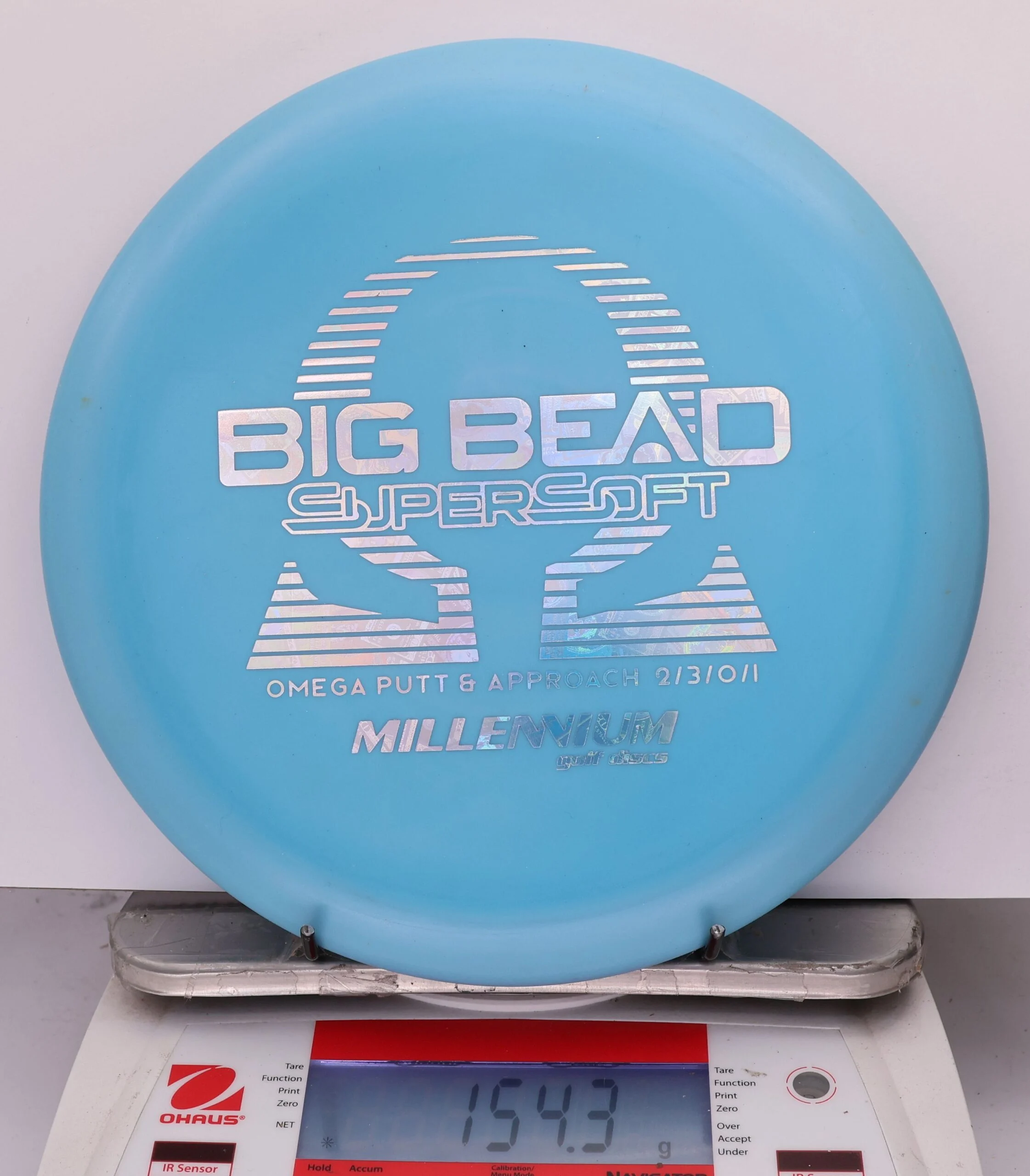 815727 Millennium Omega SS, Big Bead - #280 Blue, 154