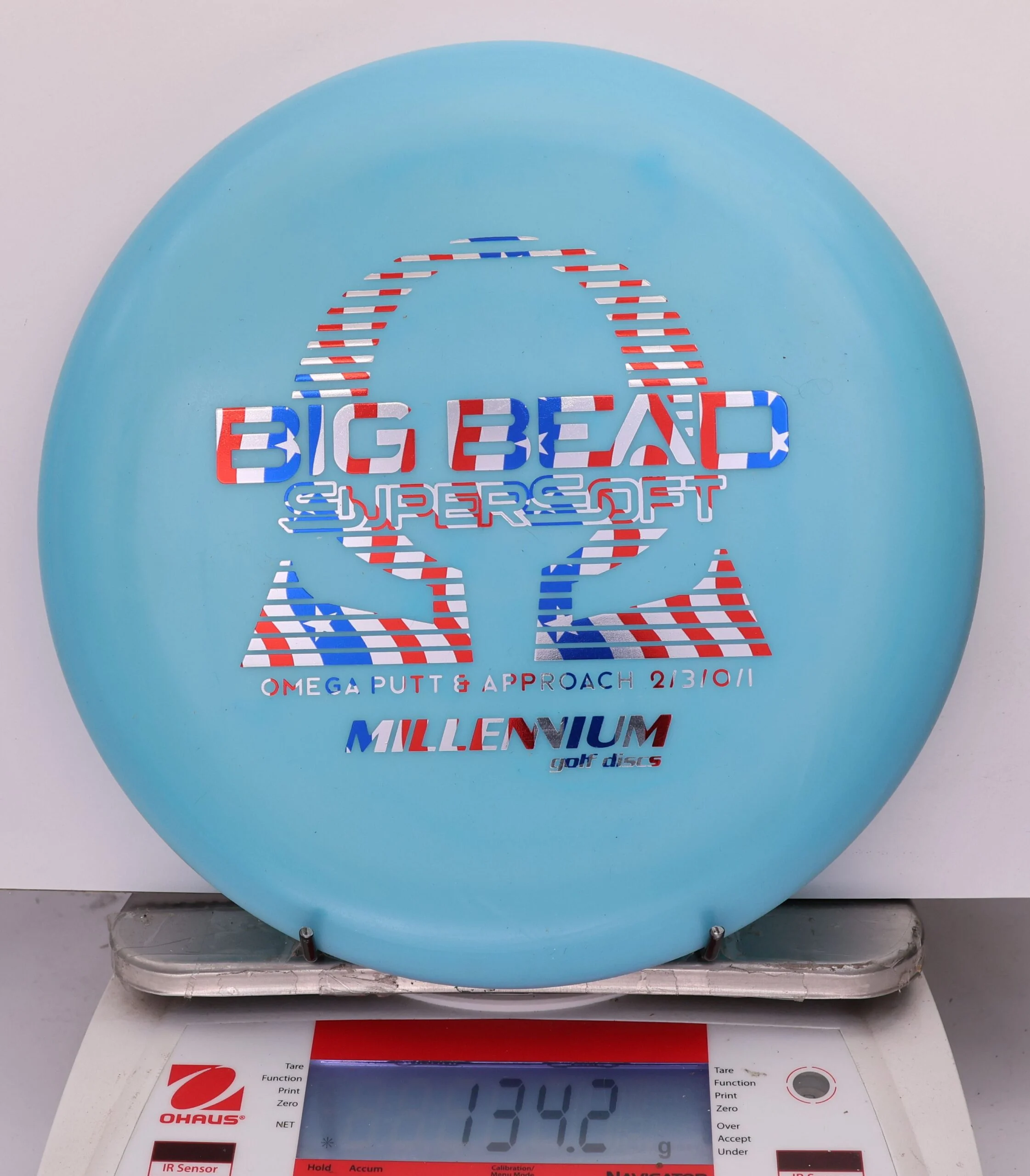 815728 Millennium Omega SS, Big Bead - #281 Blue, 134