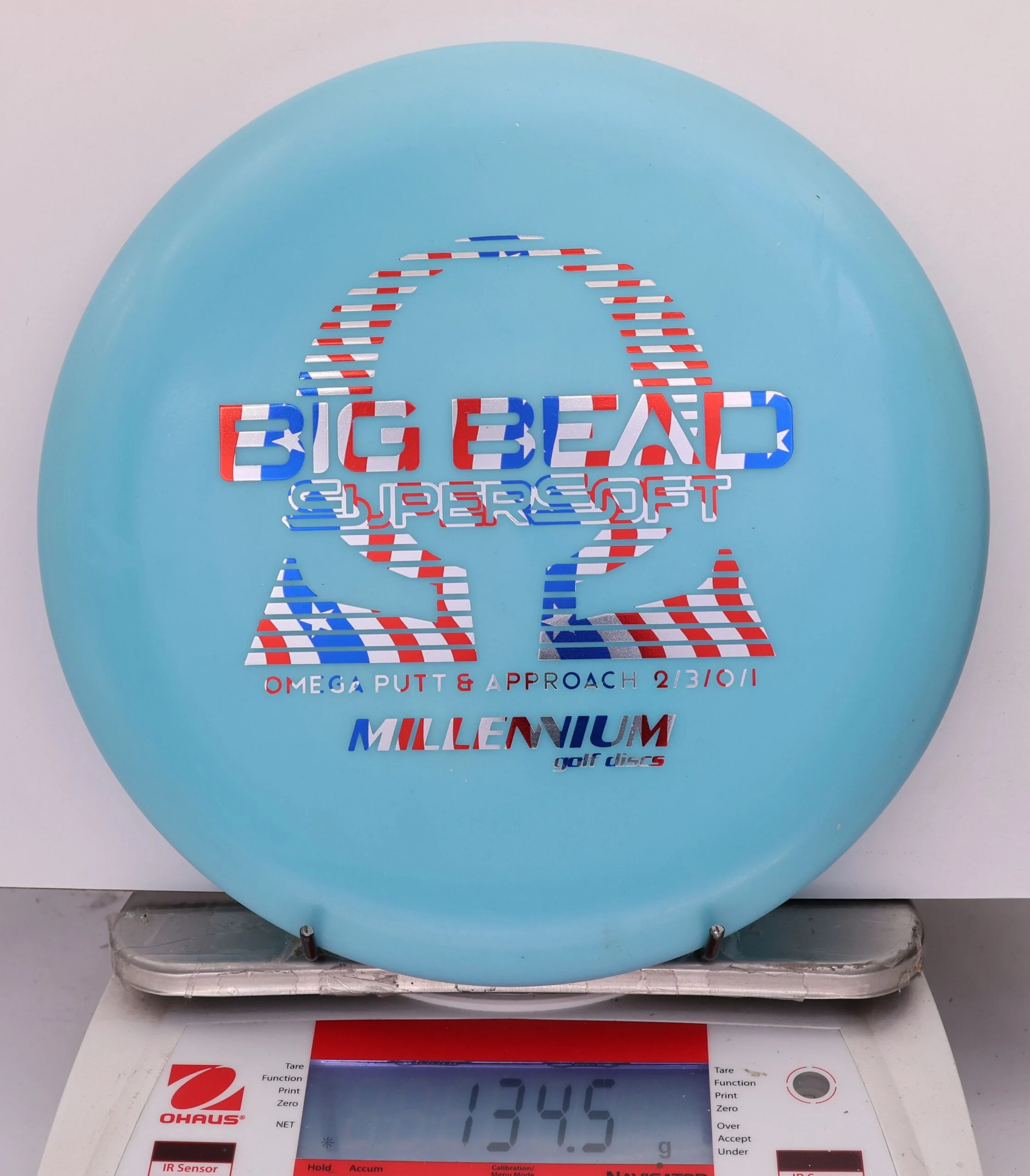 815729 Millennium Omega SS, Big Bead - #282 Blue, 135