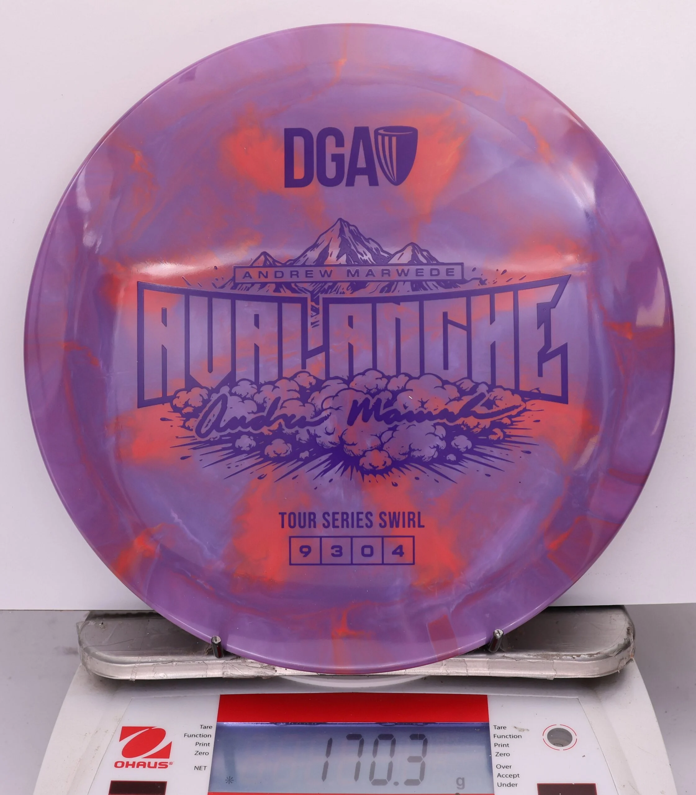 816135 TS Swirl Avalanche, Andrew Marwede 2026 Tour Series - #222 PurpleOrange, 170