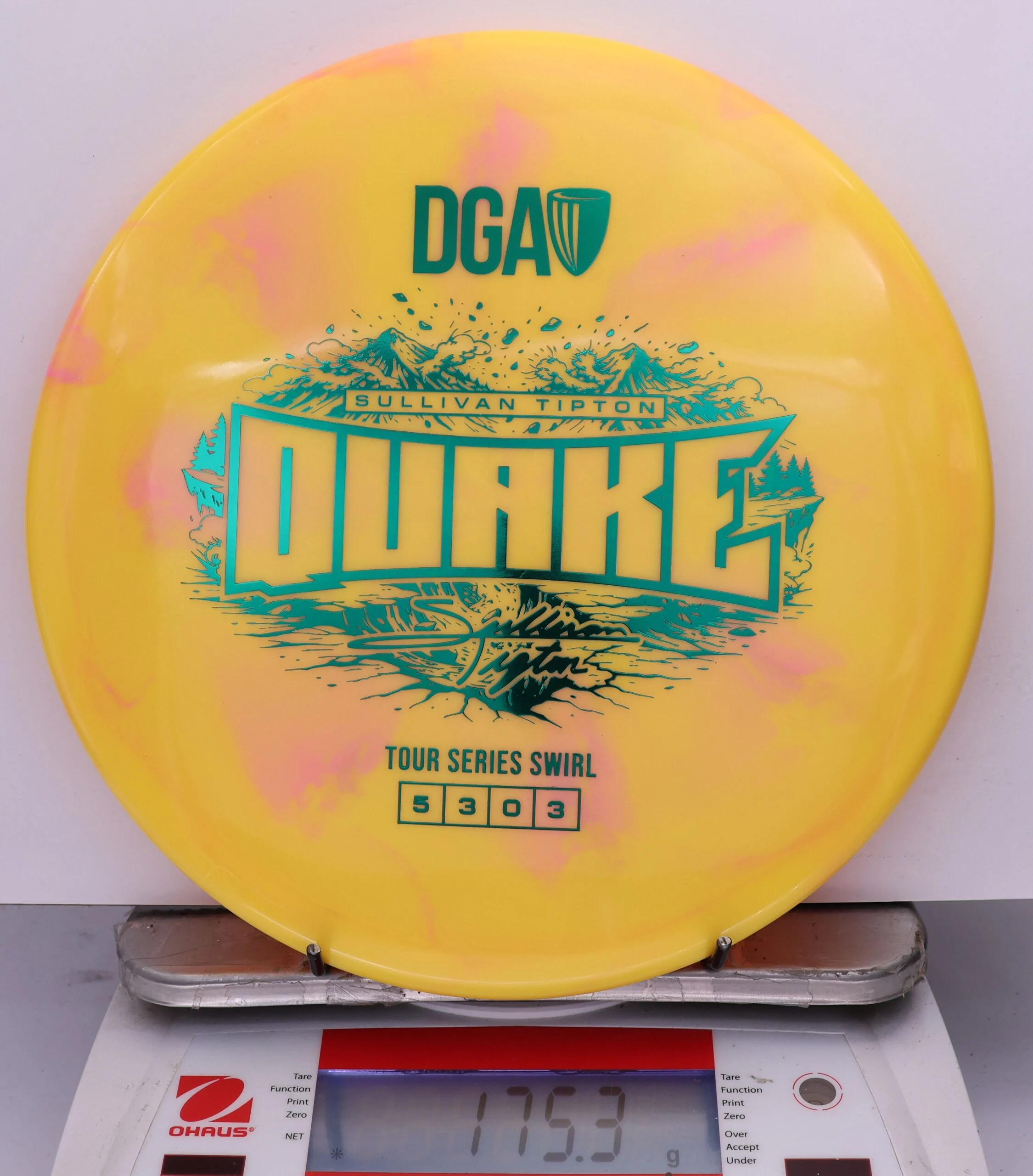 816234 TS Swirl Quake, Sullivan Tipton 2026 Tour Series - #226 YellowPnk, 175