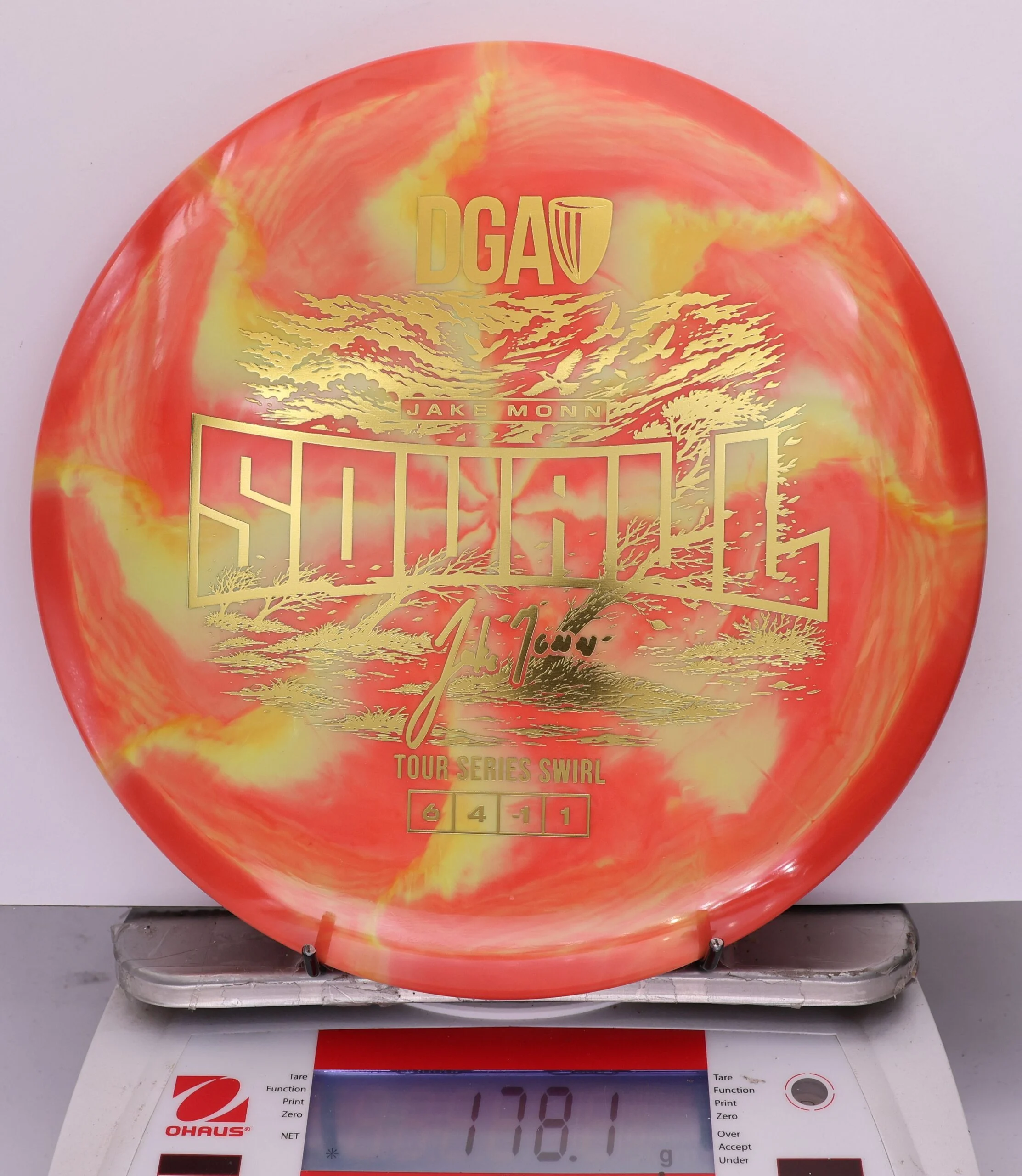 816288 TS Swirl Squall, Jake Monn 2026 Tour Series - #230 OrangeYellow, 178