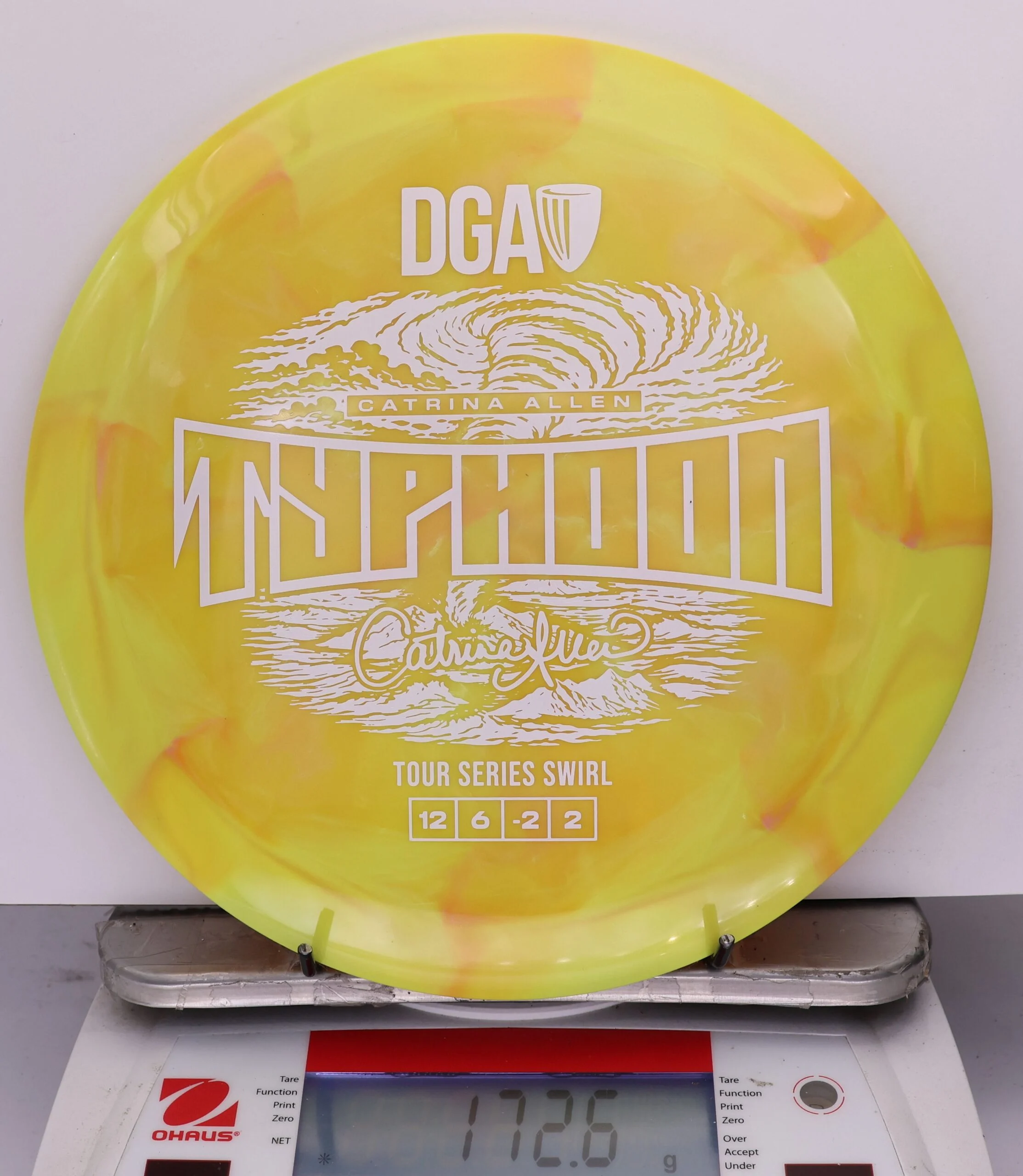 816382 TS Swirl Typhoon, Catrina Allen 2026 Tour Series - #228 Yellow, 173