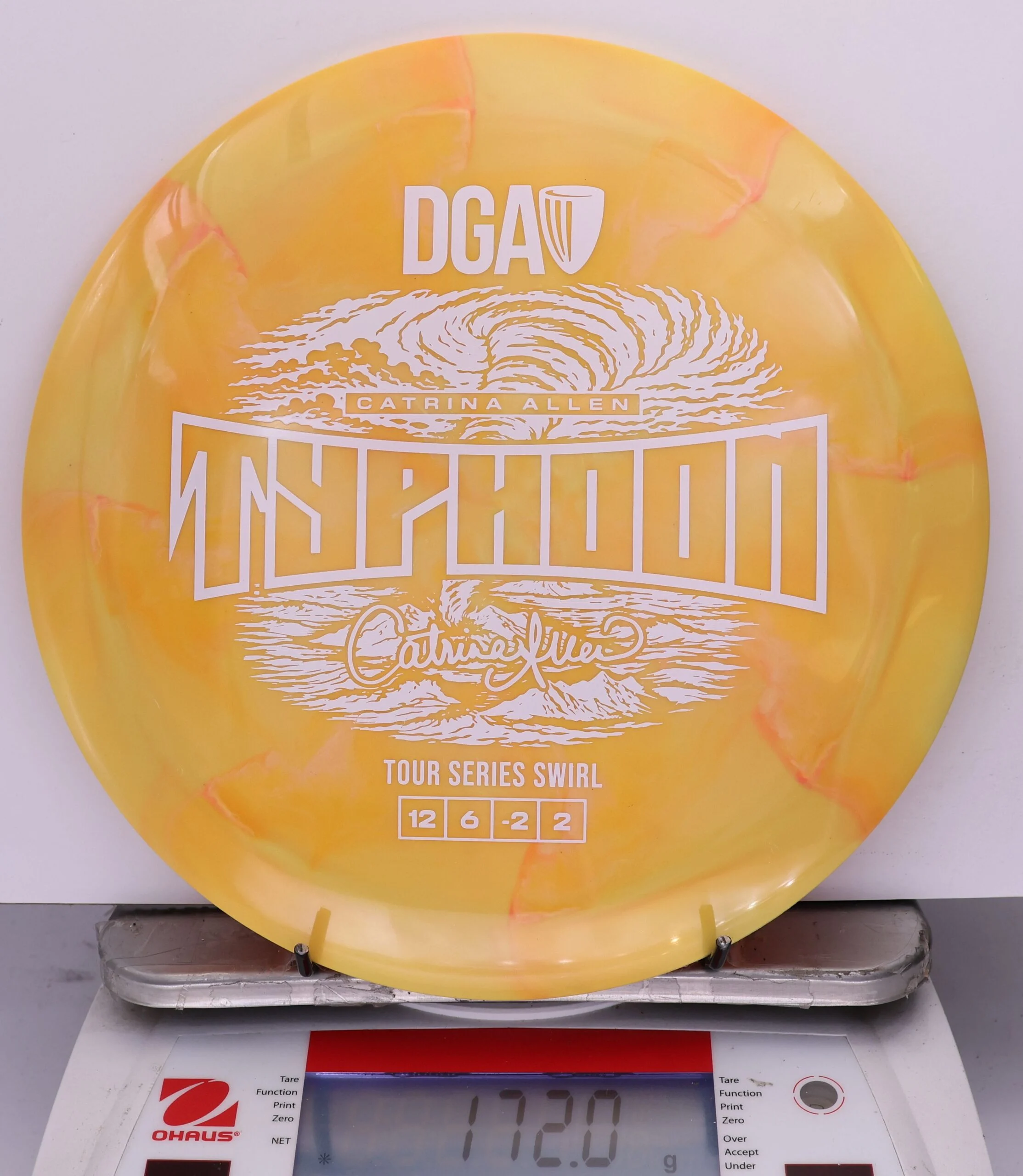 816383 TS Swirl Typhoon, Catrina Allen 2026 Tour Series - #229 Yellow, 172