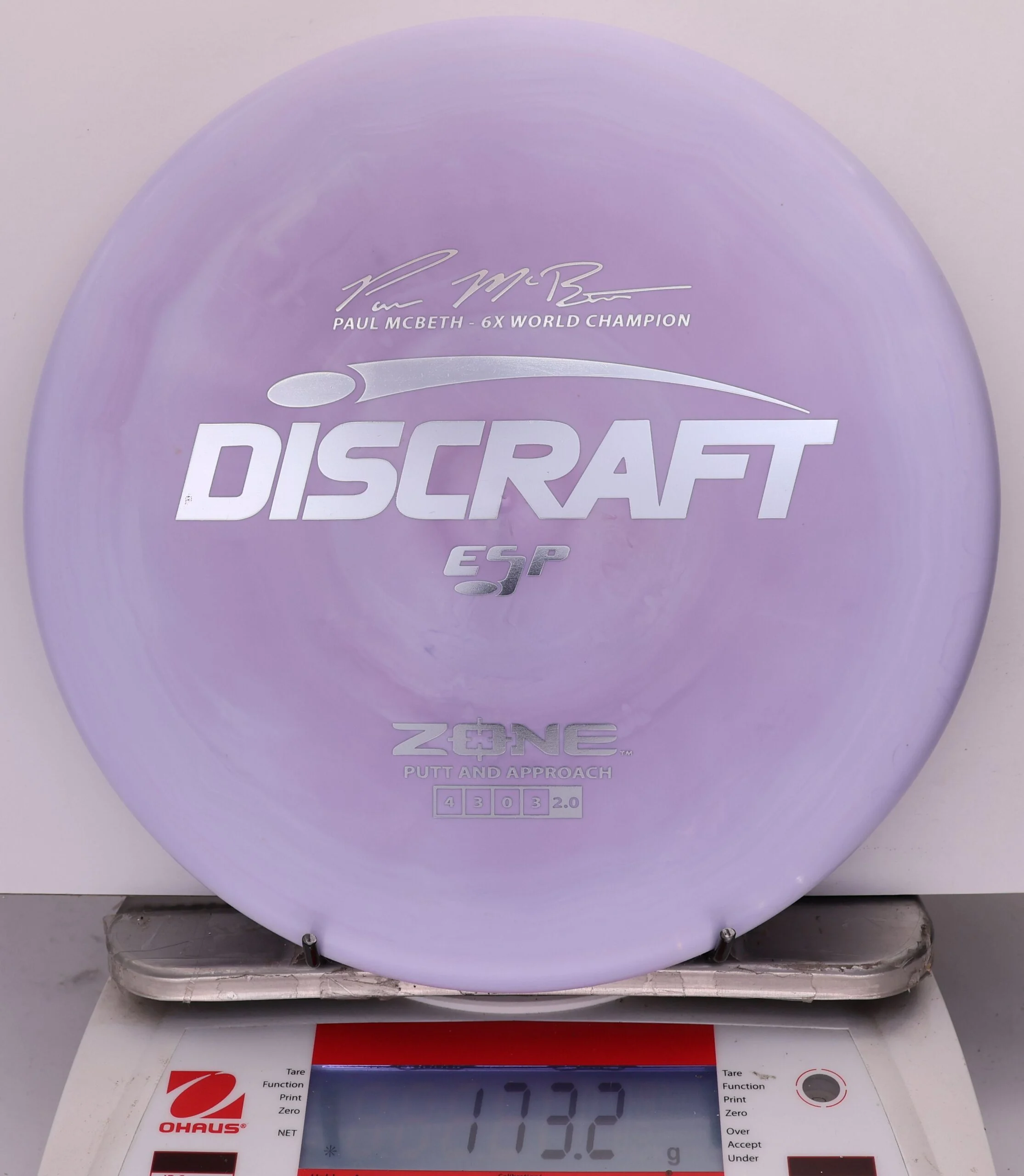 816522 ESP Zone, Paul McBeth 6X - #226 LtPurple, 173
