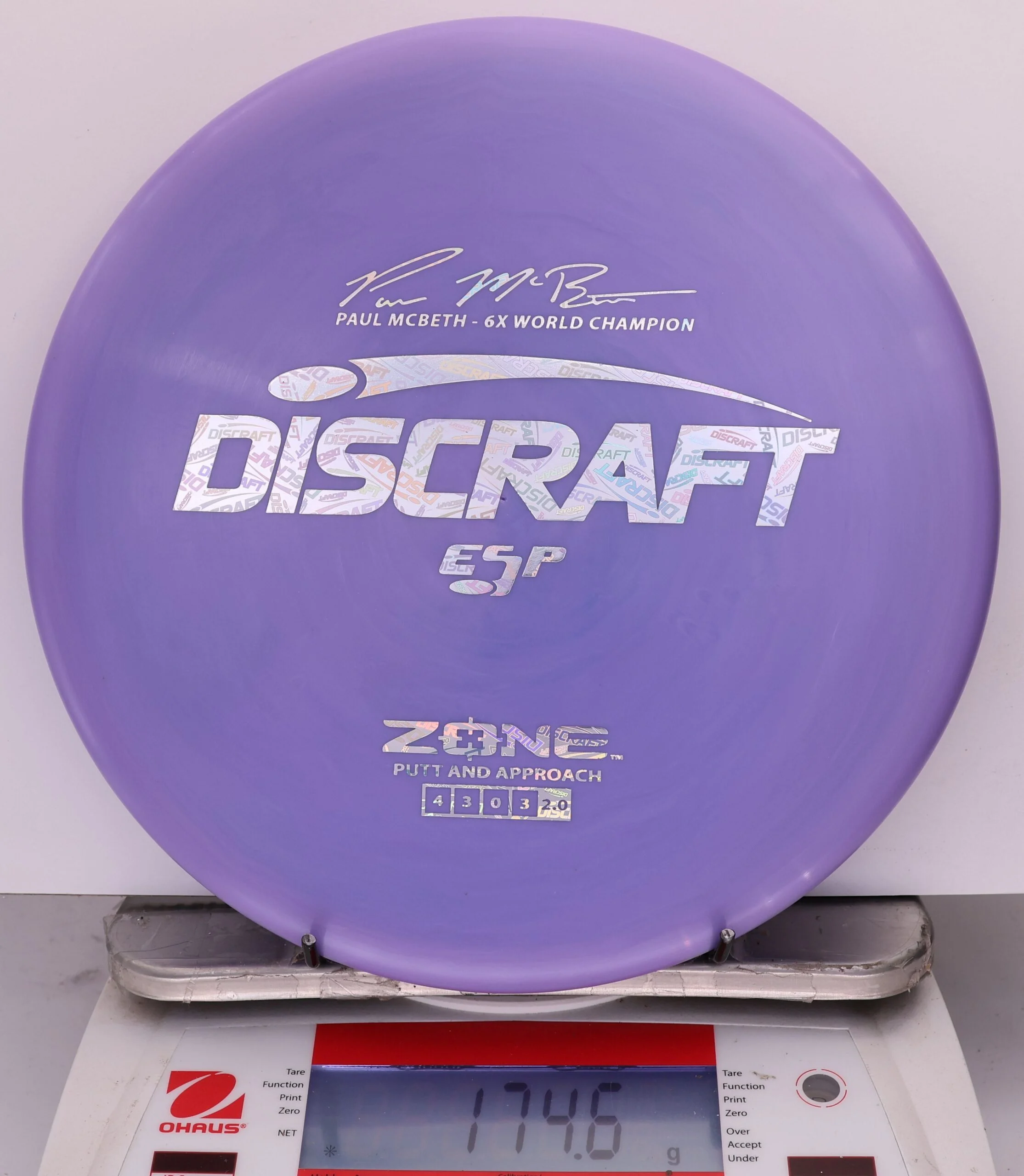 816538 ESP Zone, Paul McBeth 6X - #227 Purple, 175
