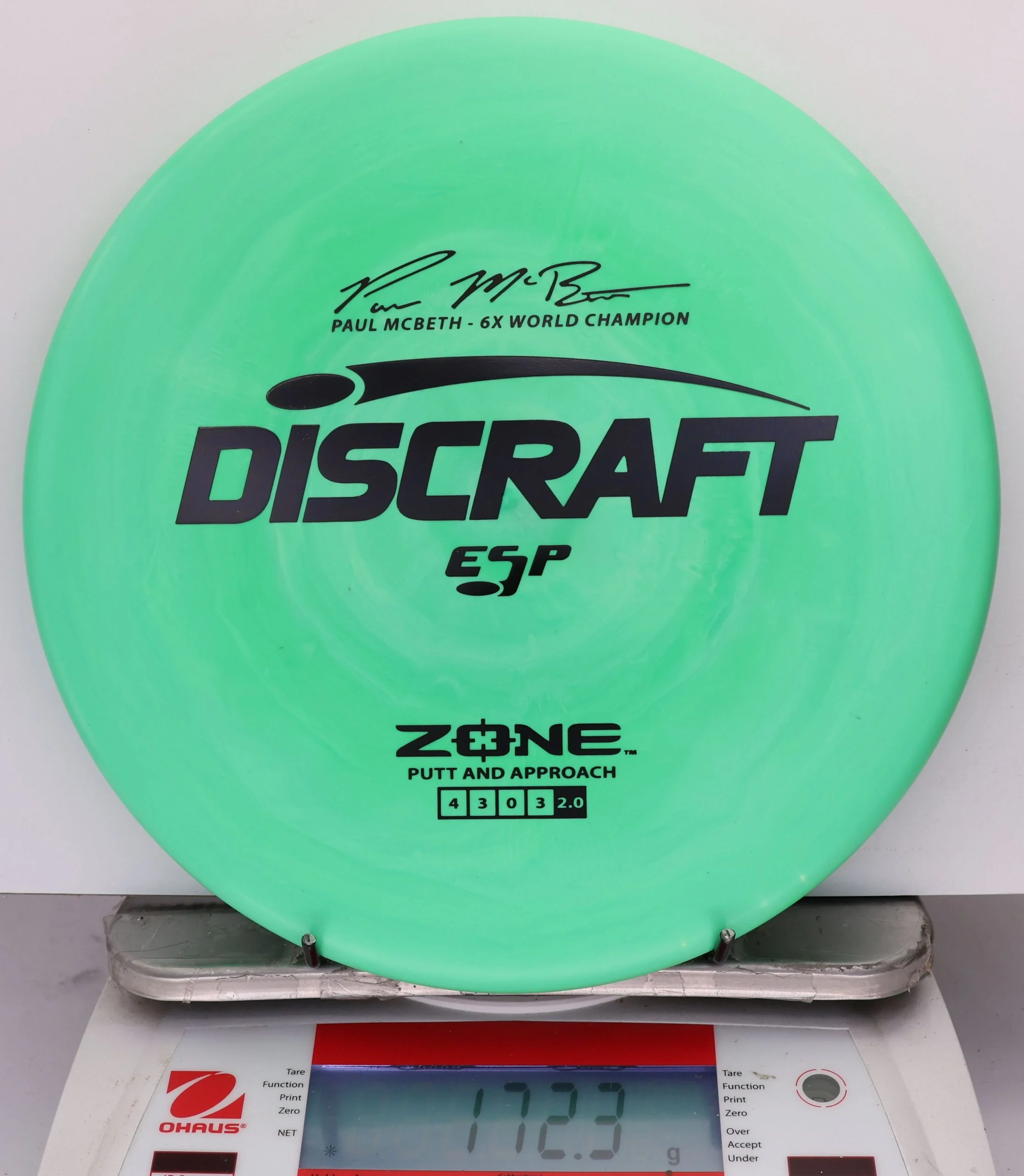 816559 ESP Zone, Paul McBeth 6X - #233 Green, 172