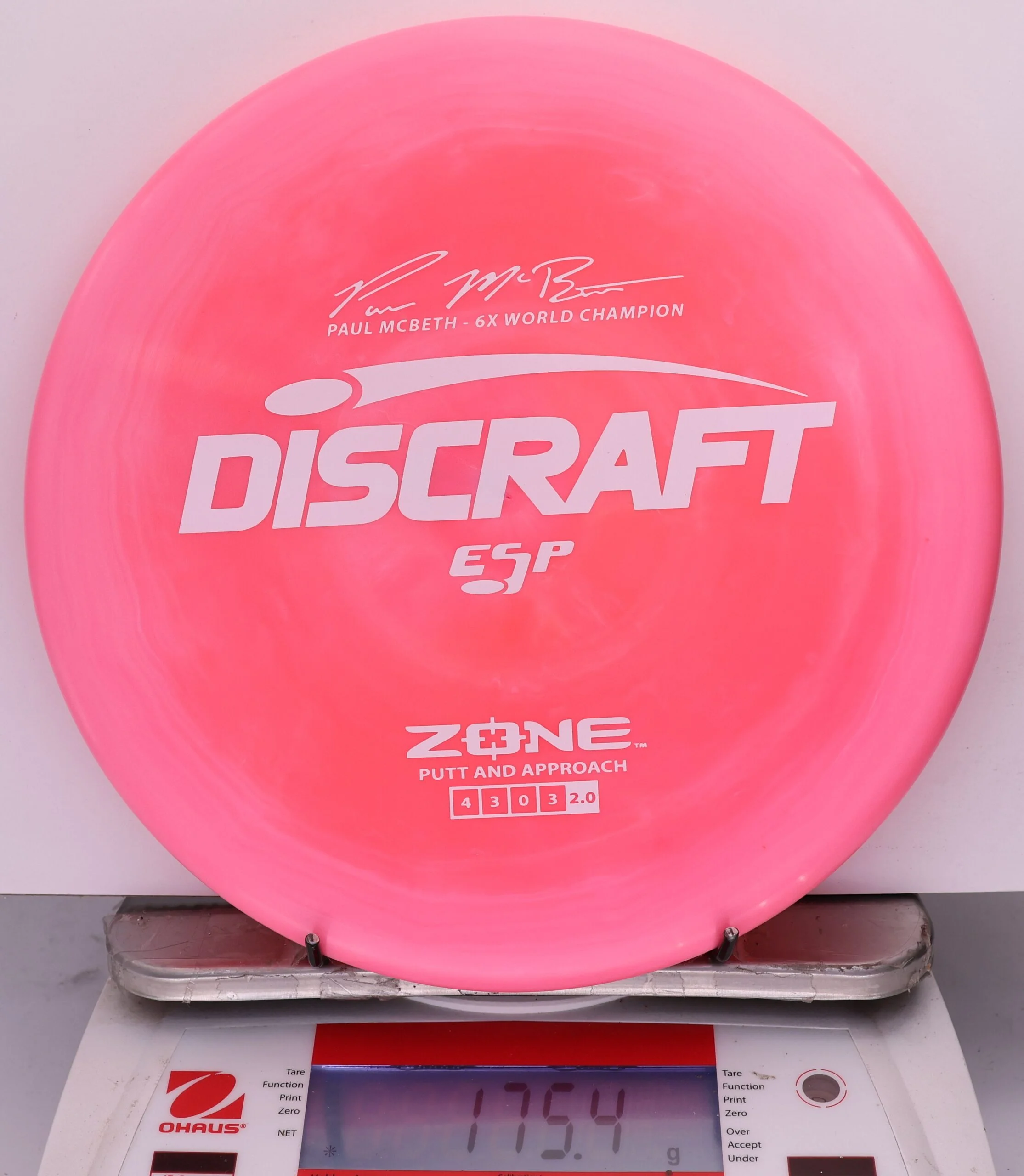 816581 ESP Zone, Paul McBeth 6X - #240 PinkRed, 175