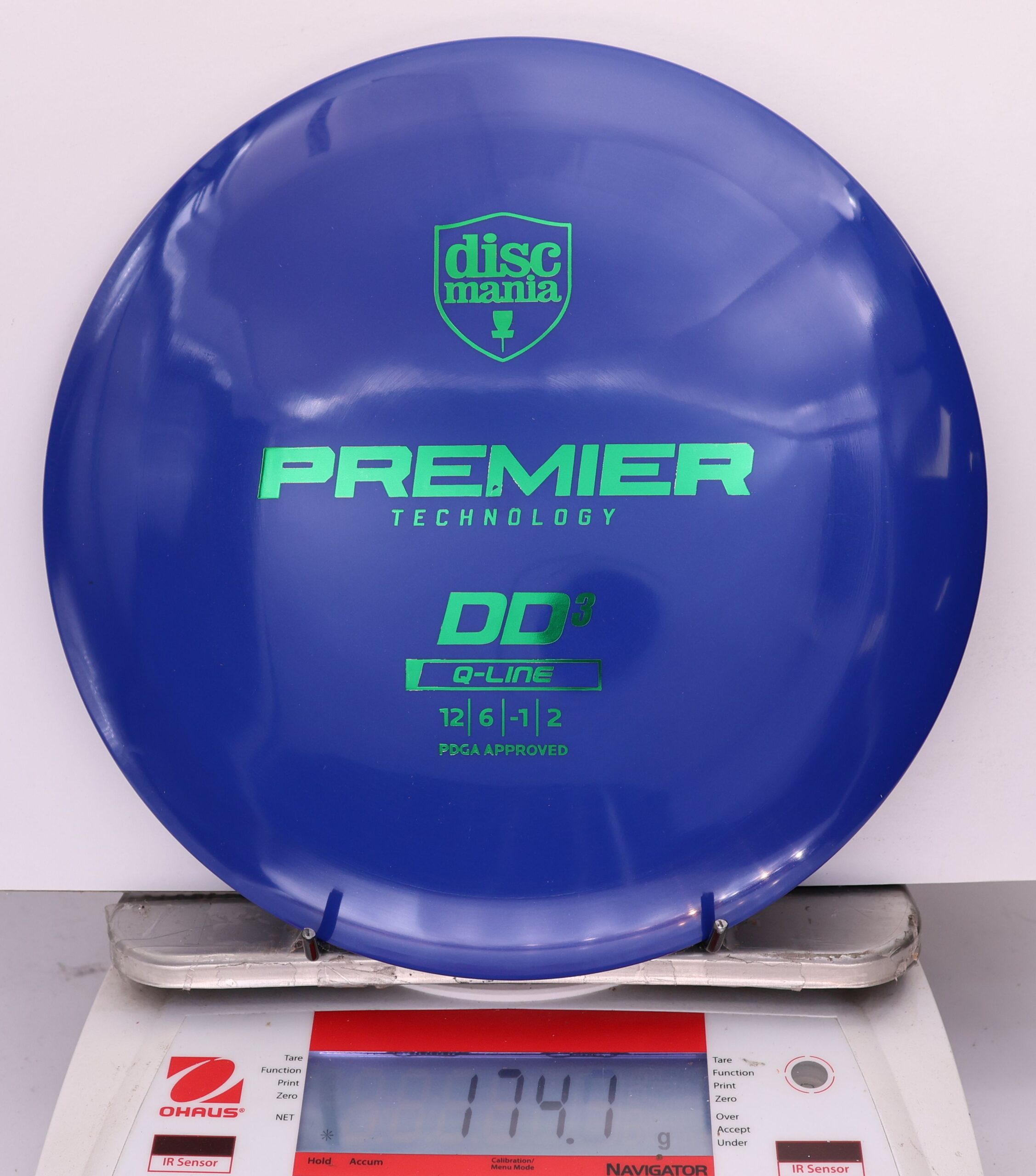 817706 Q-Line DD3, Premier Series - #19 Blue, 174
