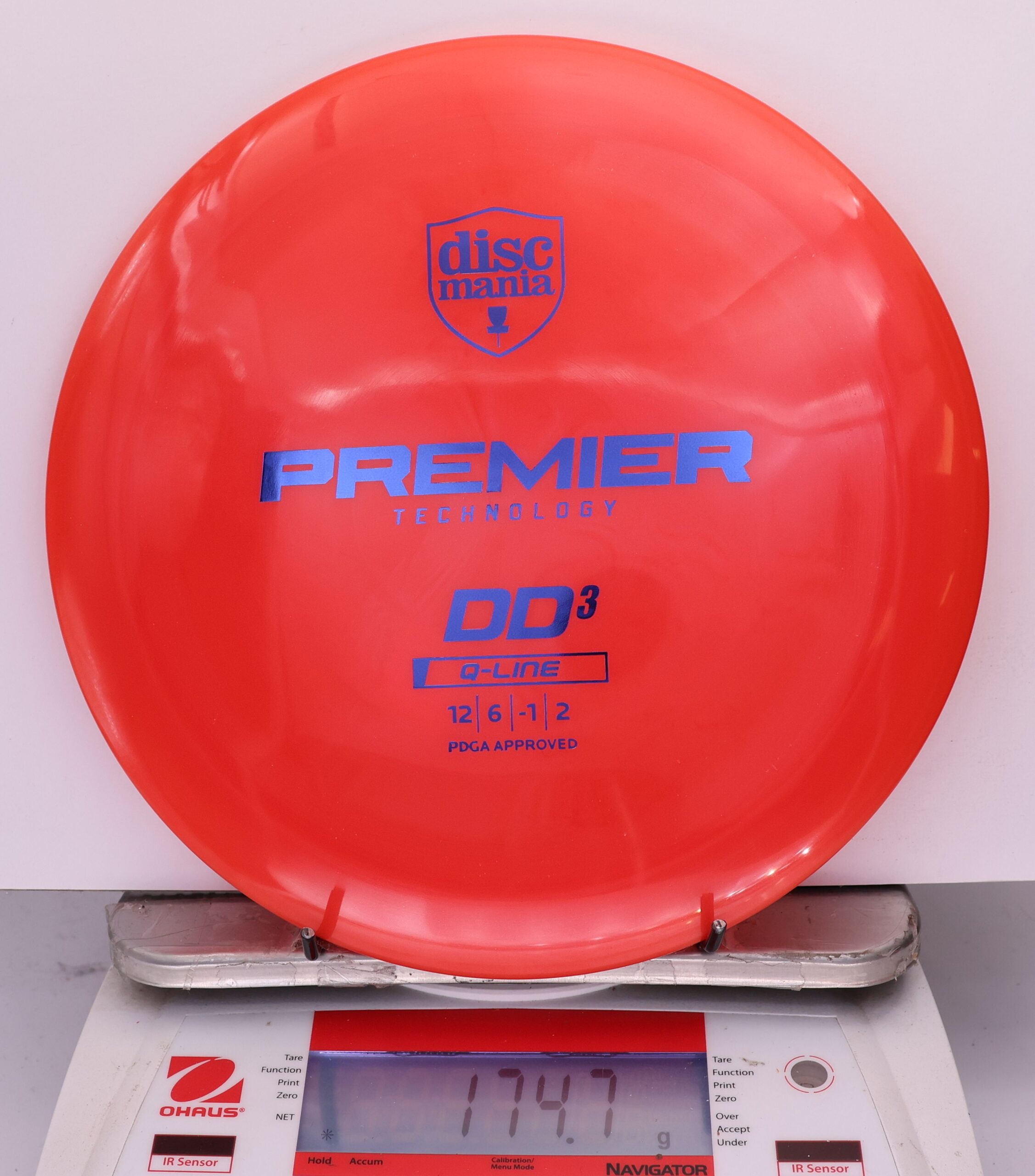 817825 Q-Line DD3, Premier Series - #33 Red, 175