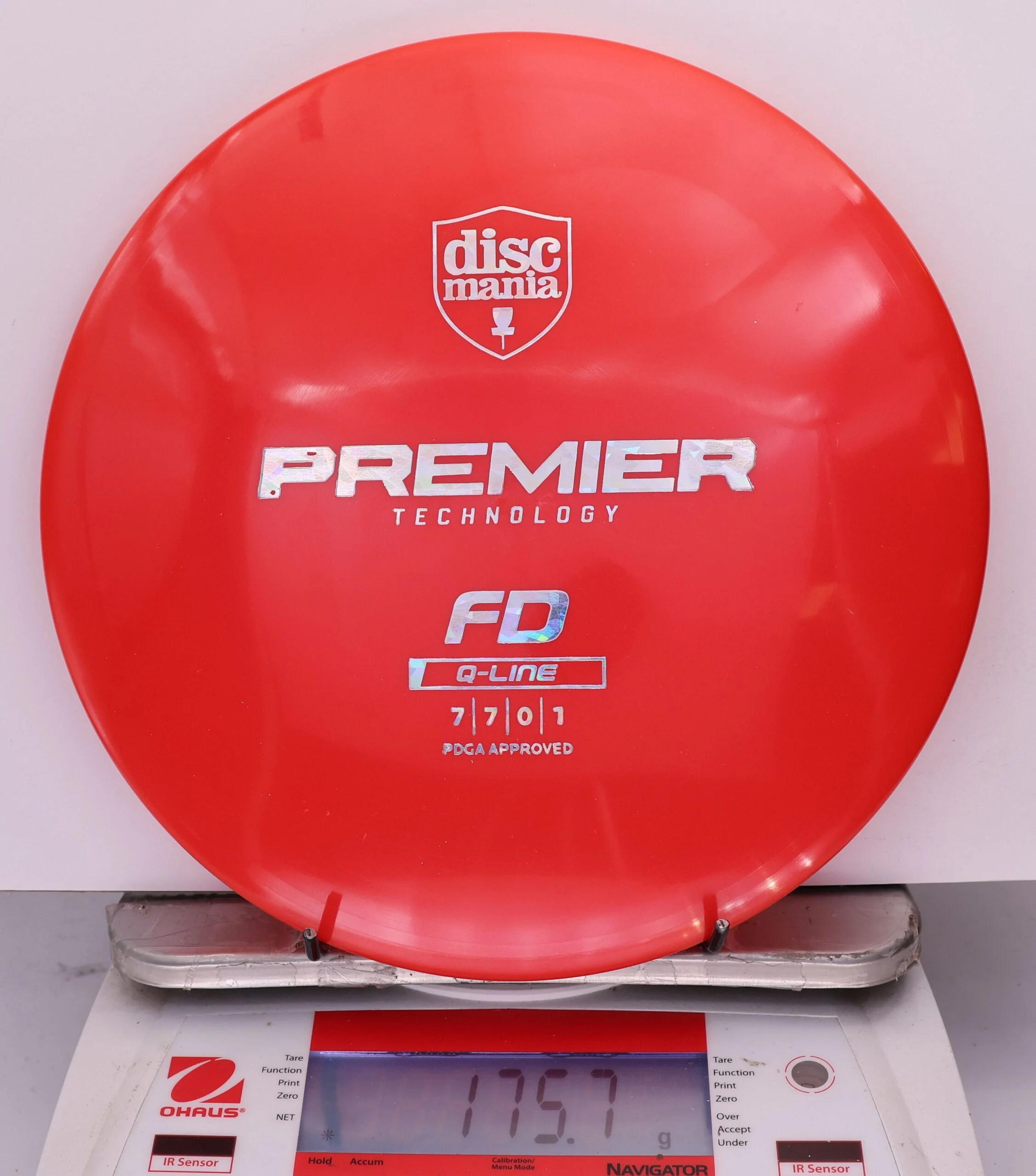 818153 Q-Line FD, Premier Series - #21 Red, 176