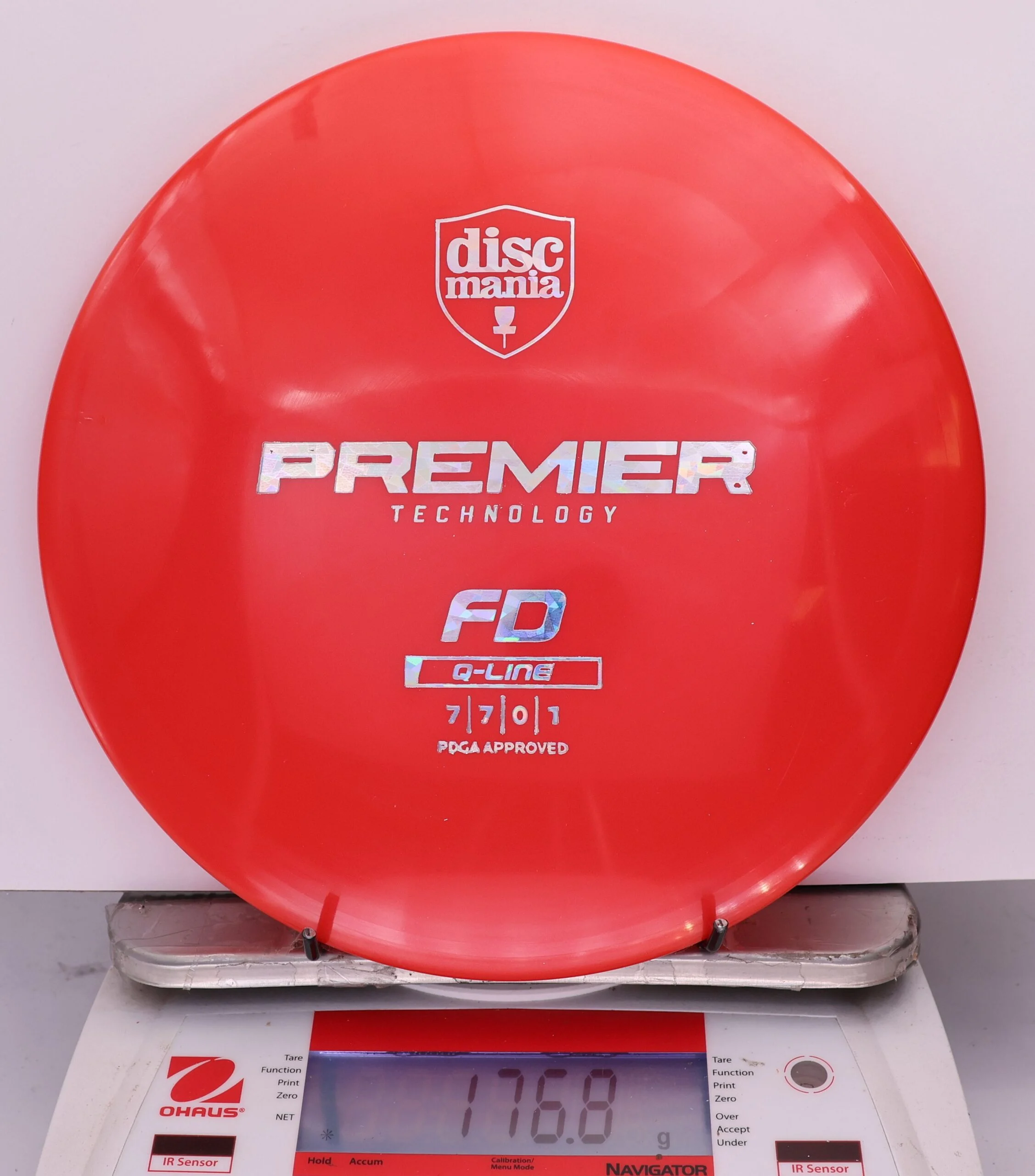 818256 Q-Line FD, Premier Series - #34 Red, 177