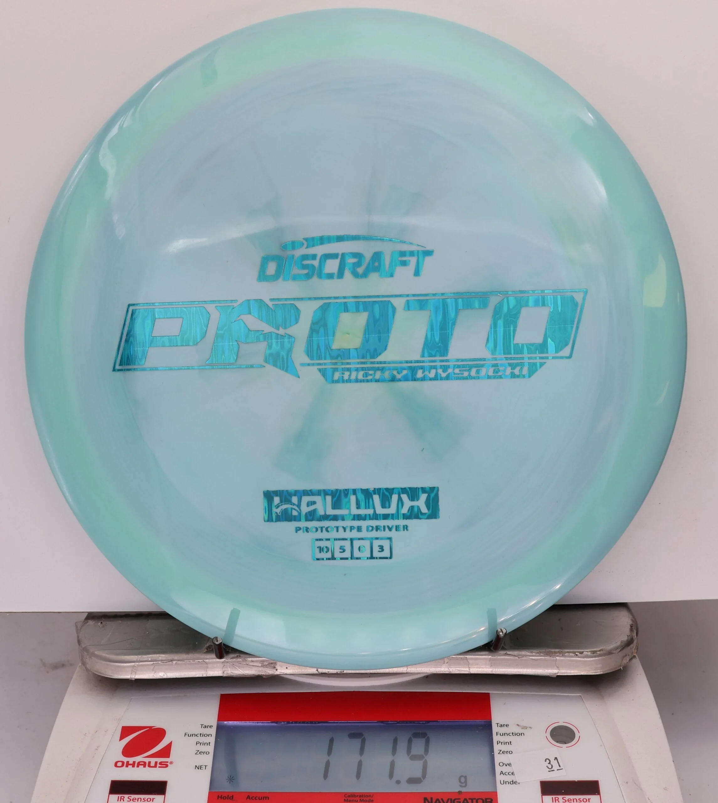 818837 Prototype Hallux, Ricky Wysocki - #81 LtBlue, 172