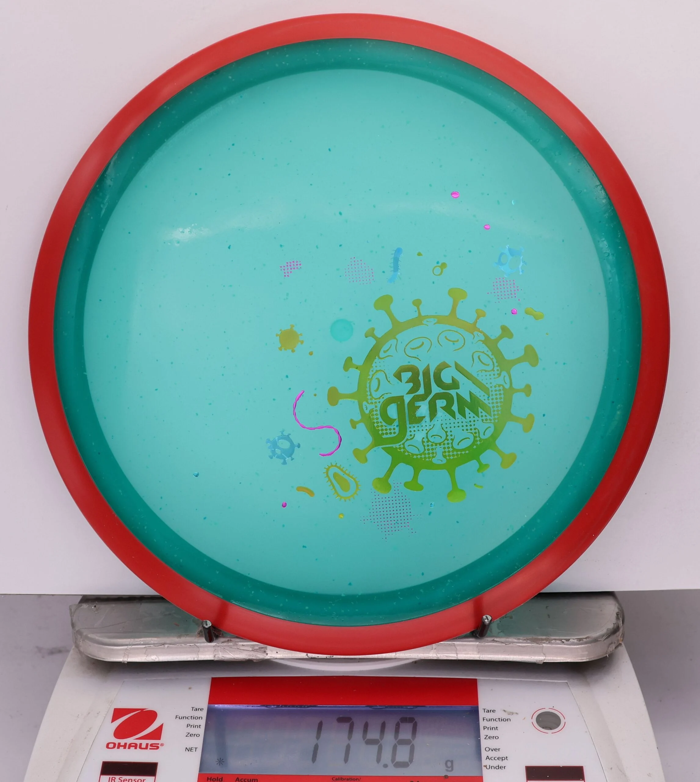 819692 Proton Particle Virus, Big Germ - #29 Red-Teal, 175