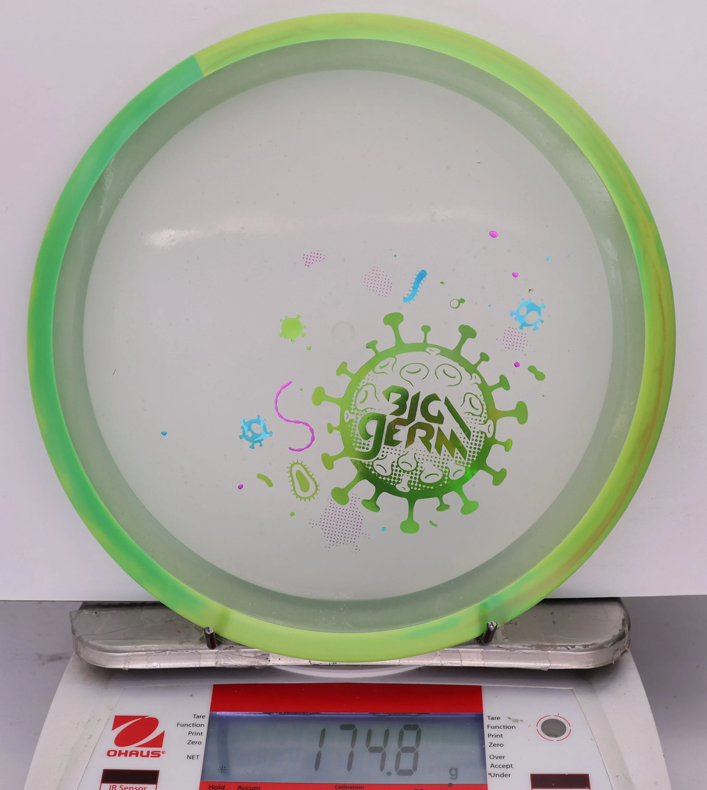 819733 Proton Particle Virus, Big Germ - #33 Green-Clear, 175