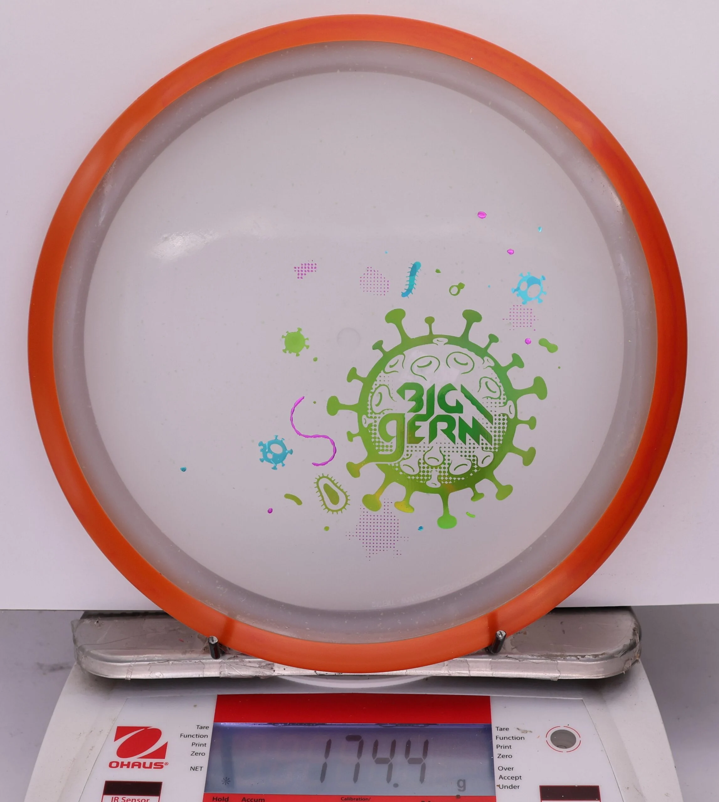 819734 Proton Particle Virus, Big Germ - #34 OrangeRed-Clear, 174