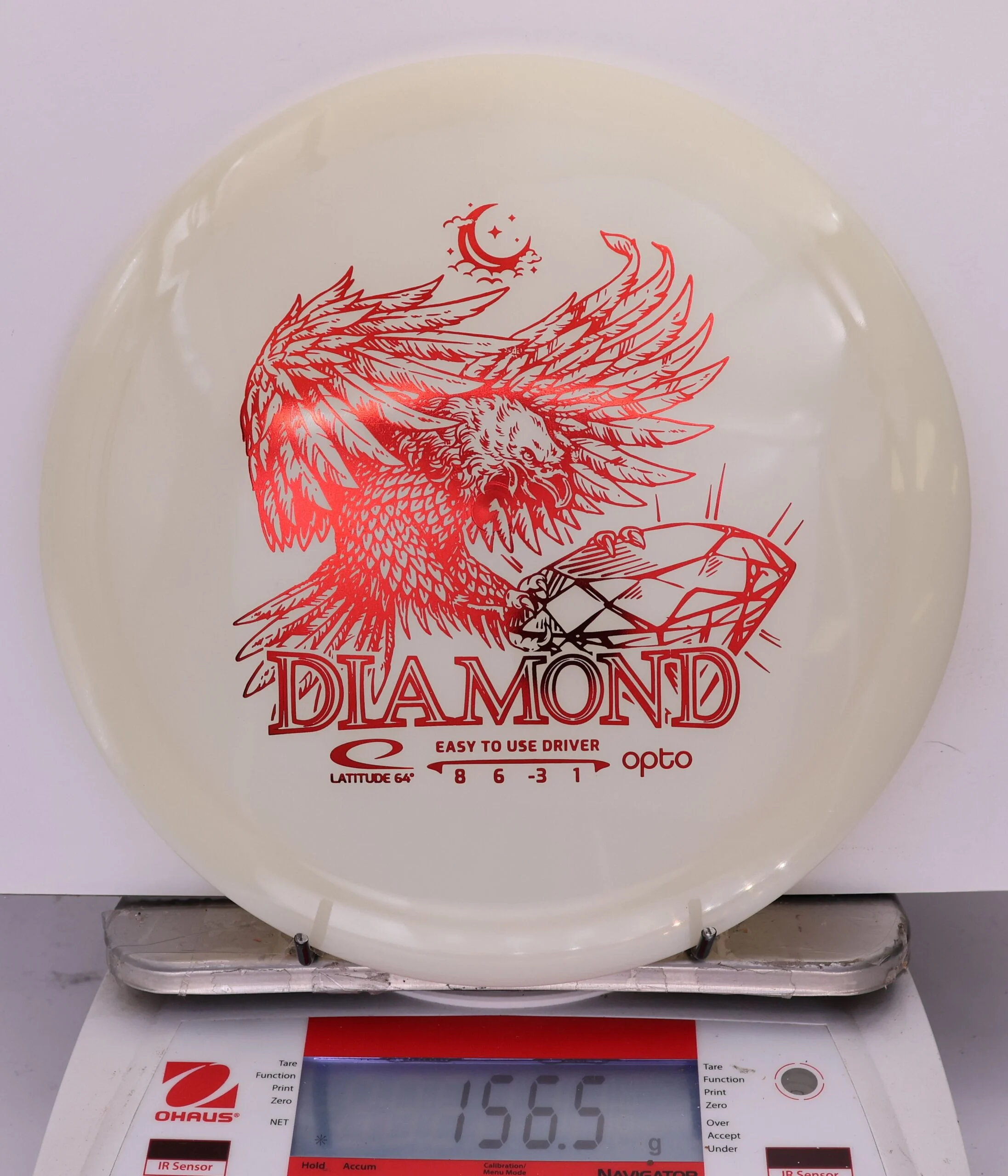 819972 Opto Moonshine Diamond - #35 White, 157