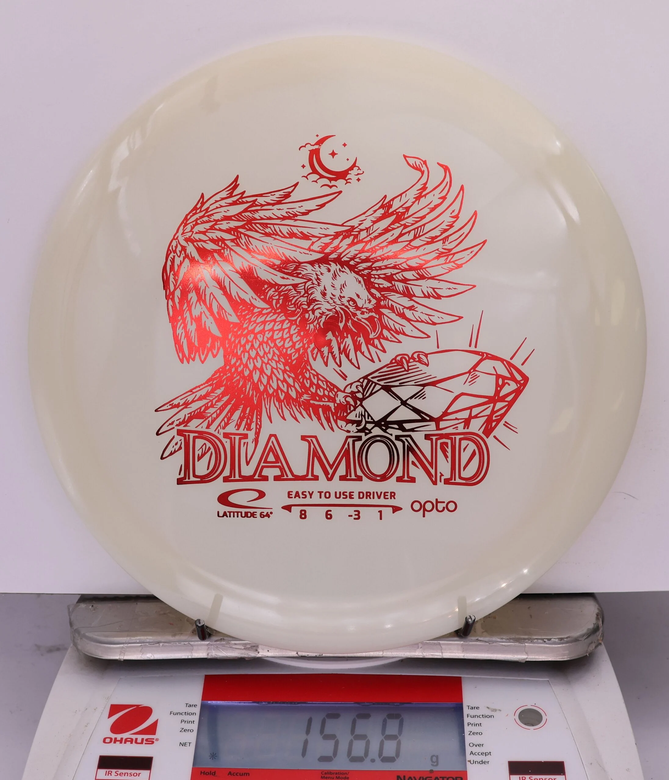 819973 Opto Moonshine Diamond - #36 White, 157