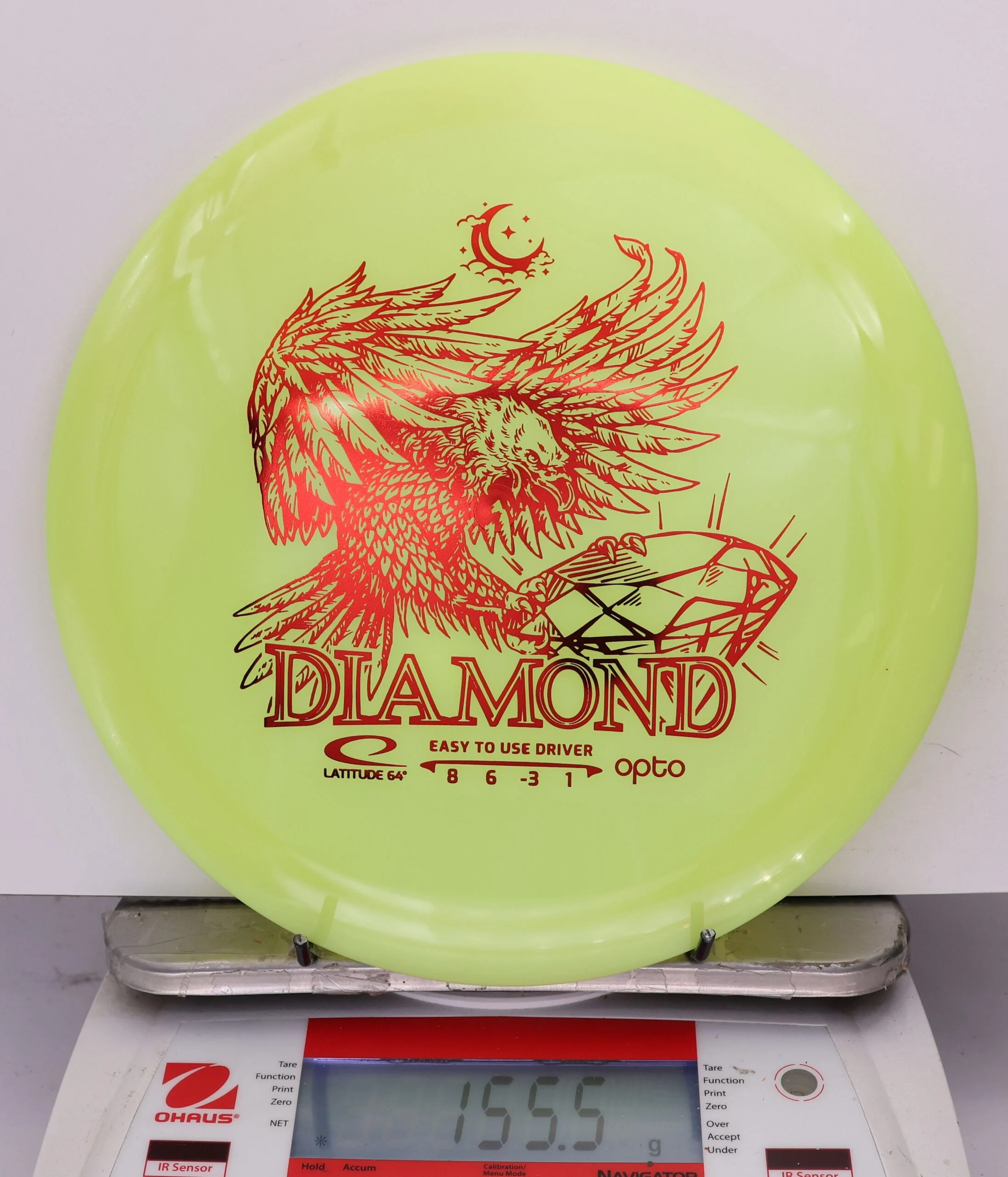 820032 Opto Moonshine Diamond - #50 Yellow, 156