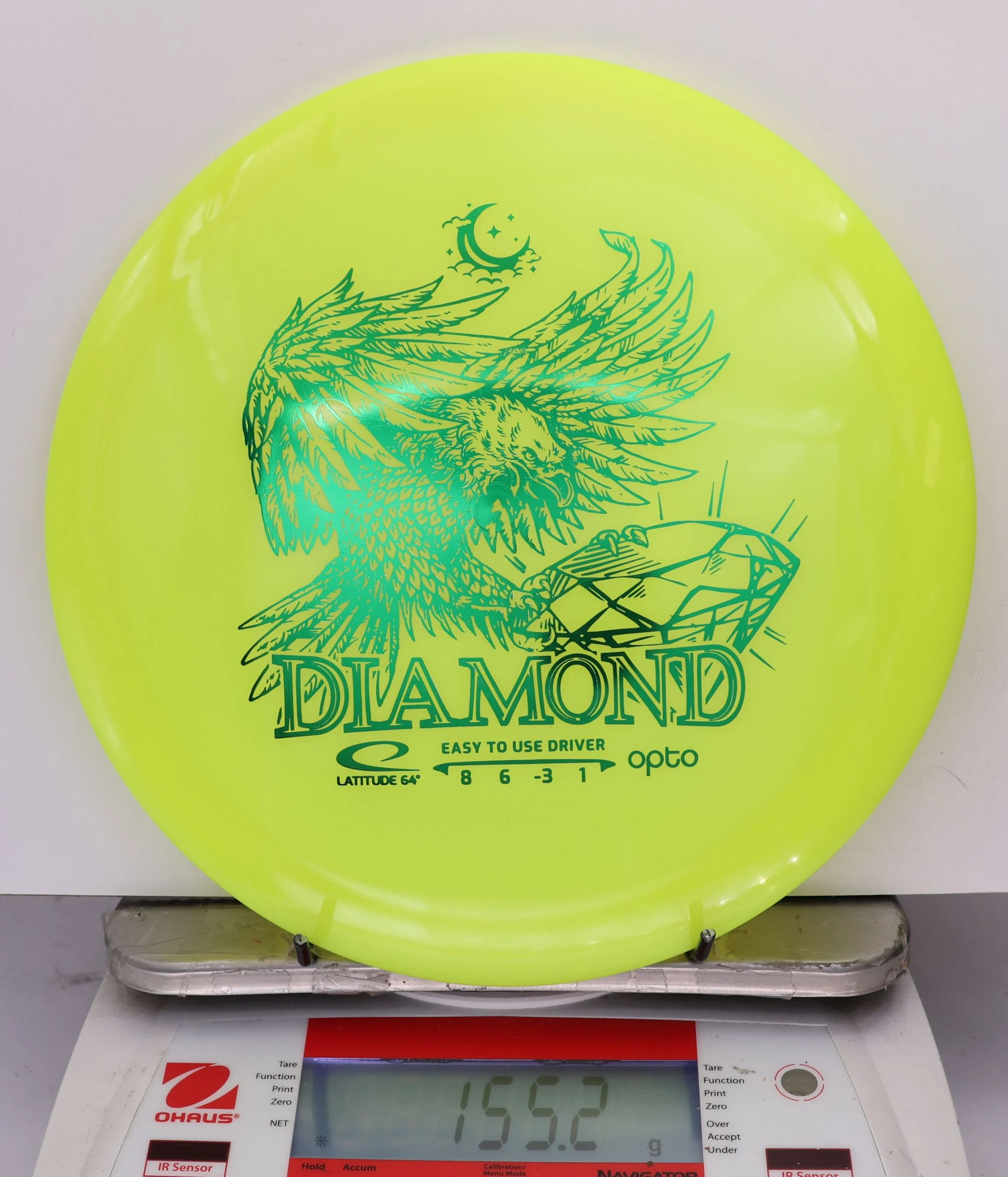 820034 Opto Moonshine Diamond - #52 Yellow, 155