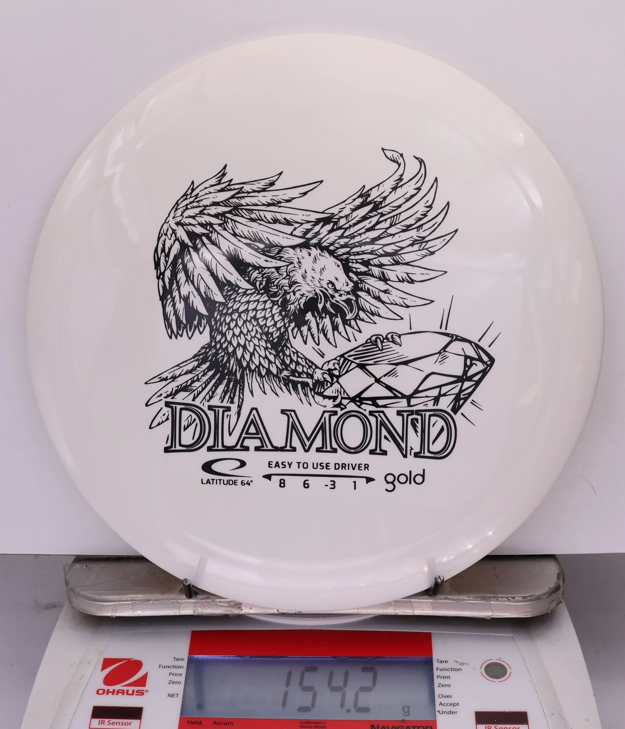 820095 Gold Diamond - #43 White, 154