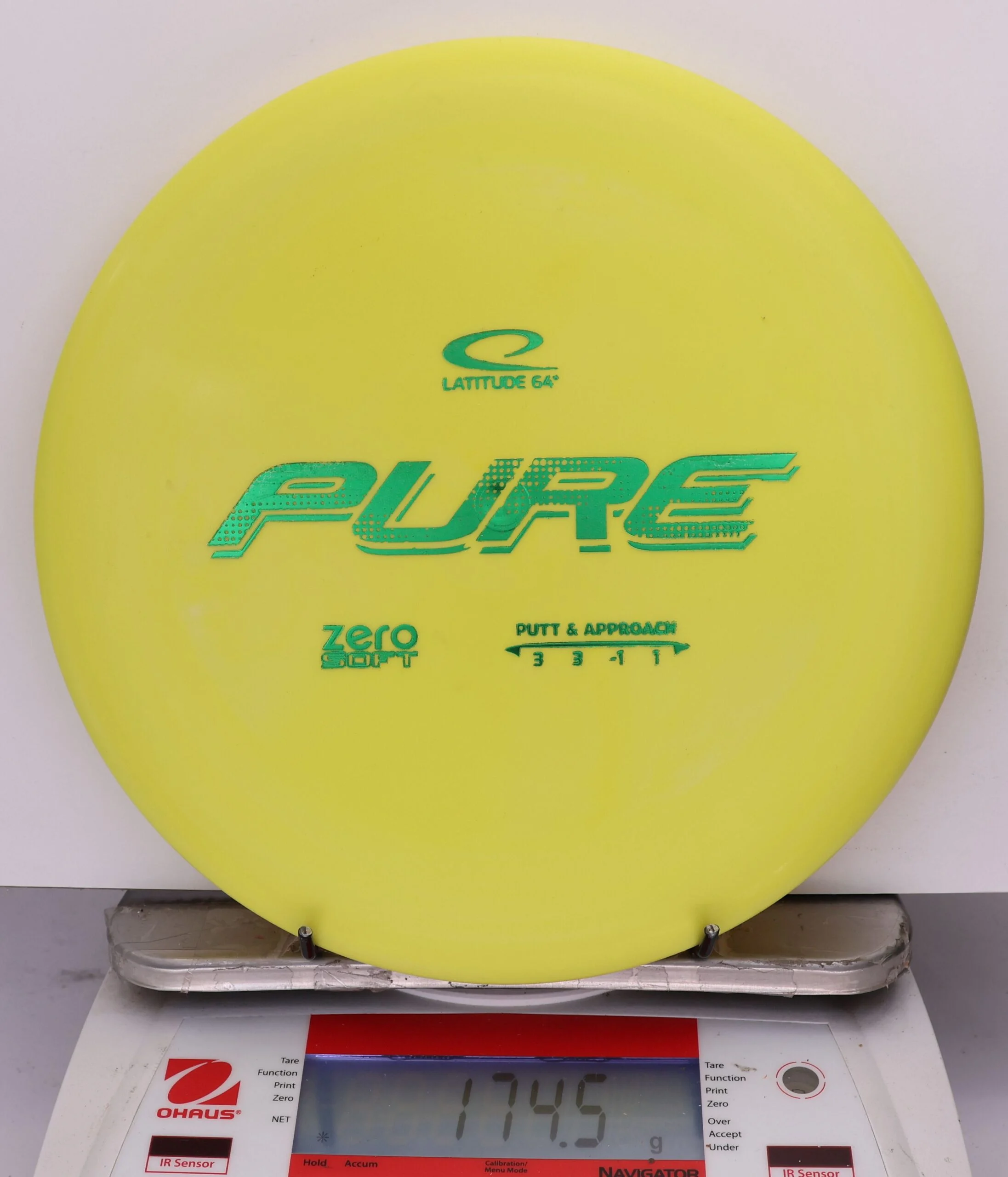 820425 Zero Soft Pure - #43 Yellow, 175