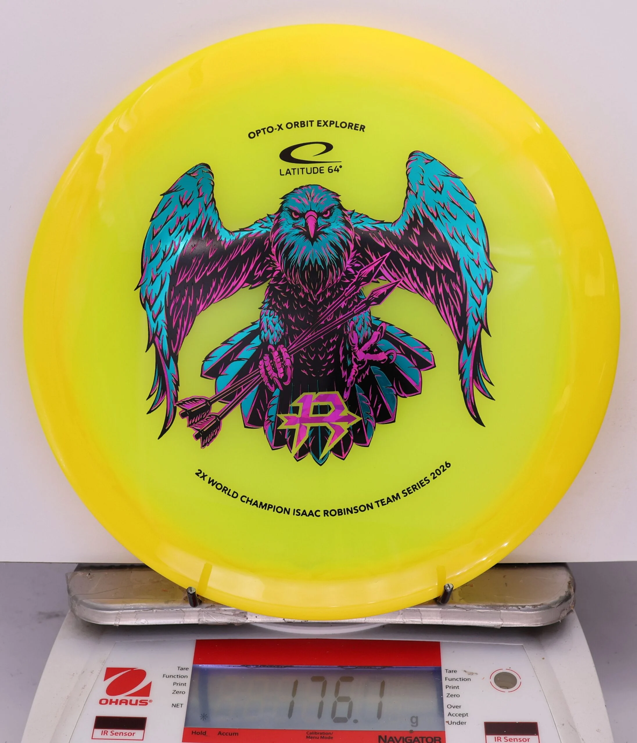 820659 Opto-X Orbit Explorer, Isaac Robinson 2026 Team Series - #36 Yellow, 176