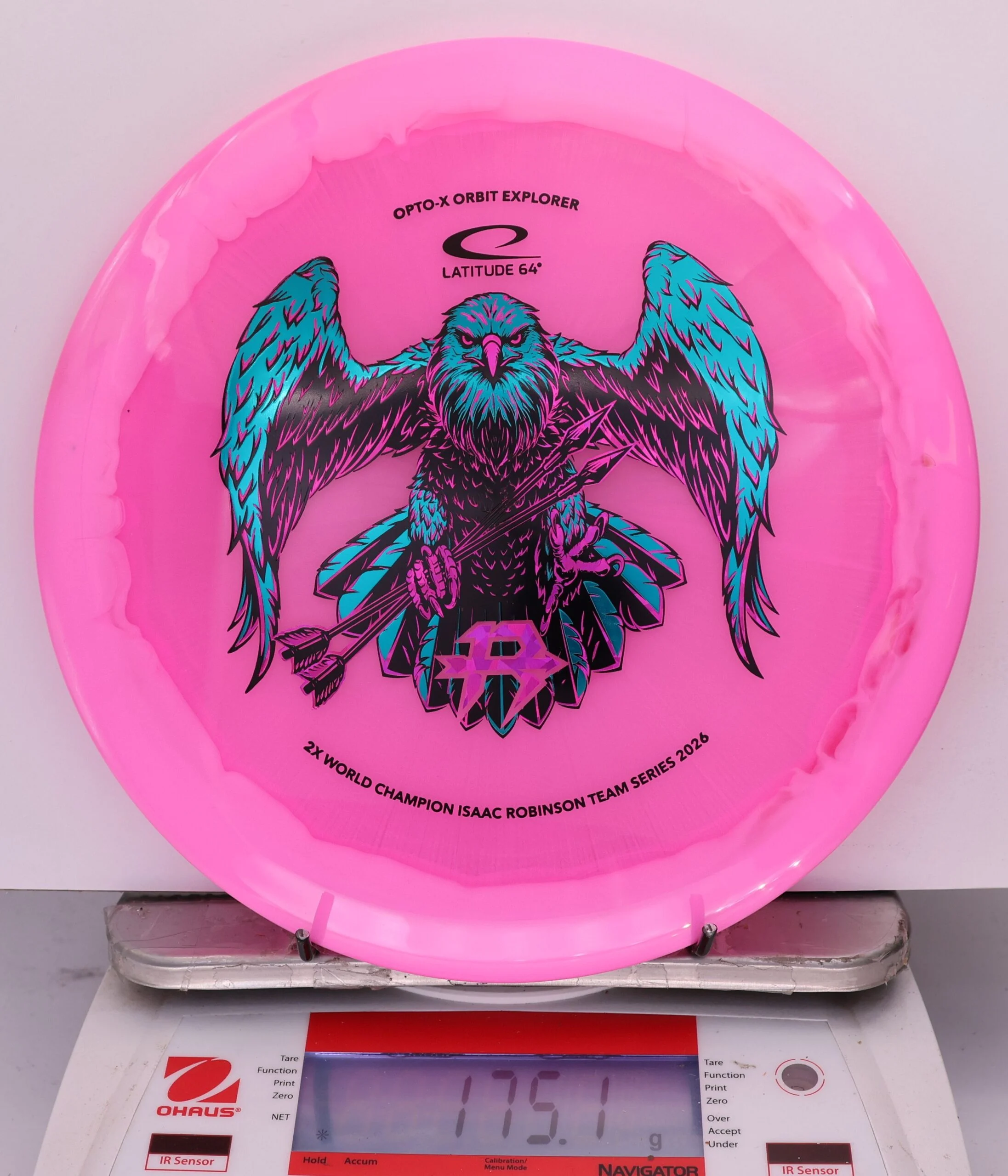 820684 Opto-X Orbit Explorer, Isaac Robinson 2026 Team Series - #40 Pink, 175