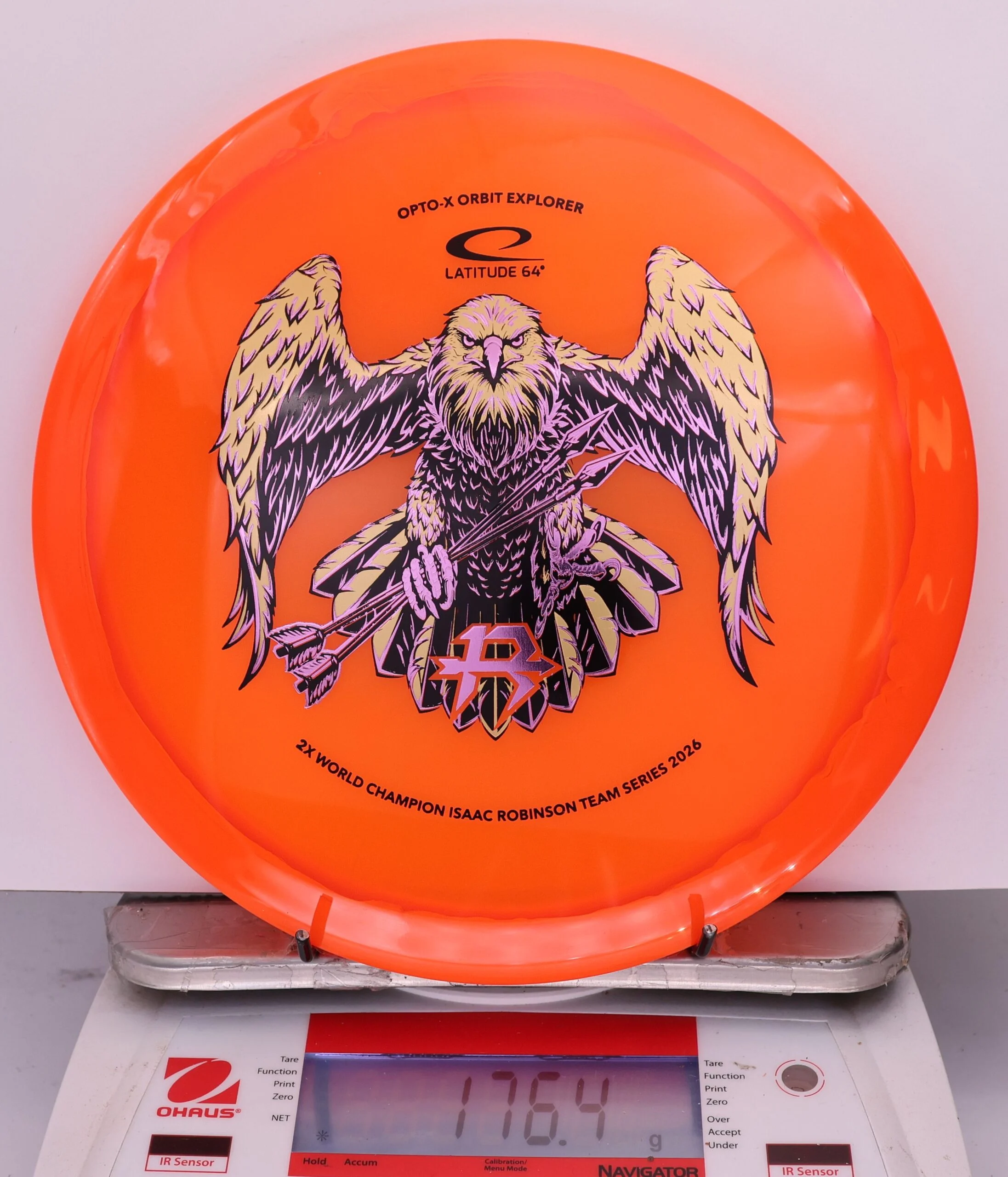 820686 Opto-X Orbit Explorer, Isaac Robinson 2026 Team Series - #42 Orange, 176
