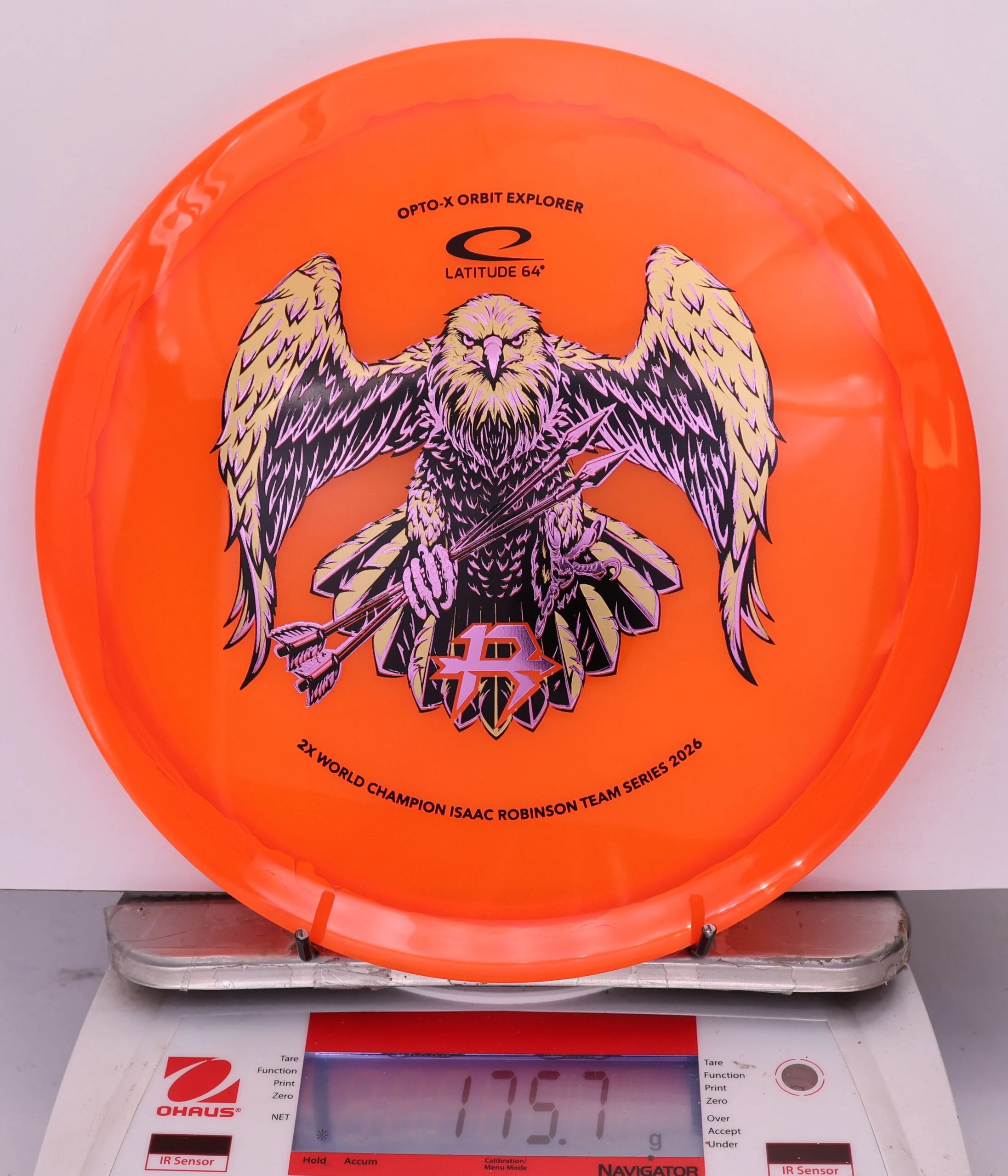 820688 Opto-X Orbit Explorer, Isaac Robinson 2026 Team Series - #44 Orange, 176