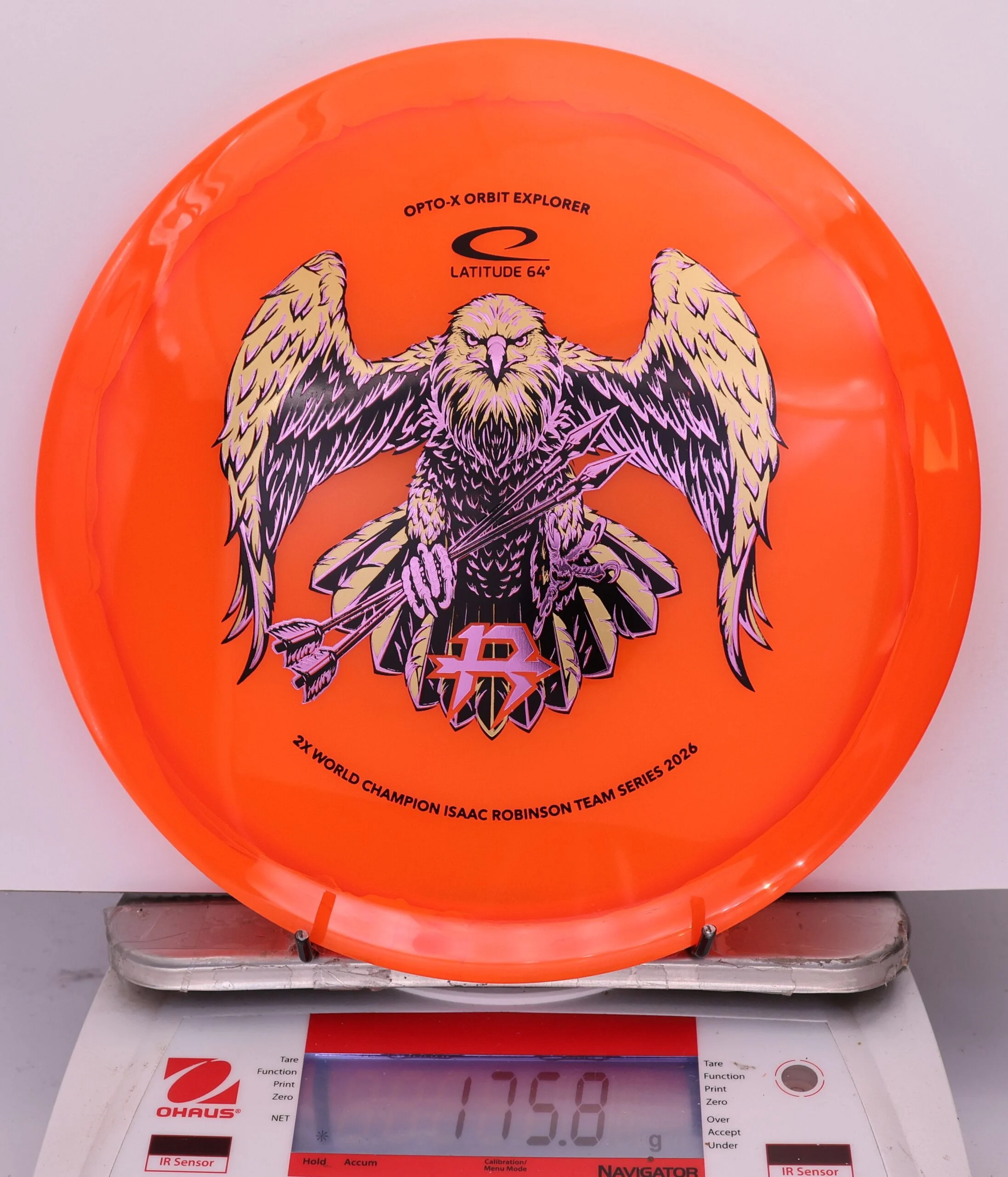 820710 Opto-X Orbit Explorer, Isaac Robinson 2026 Team Series - #45 Orange, 176