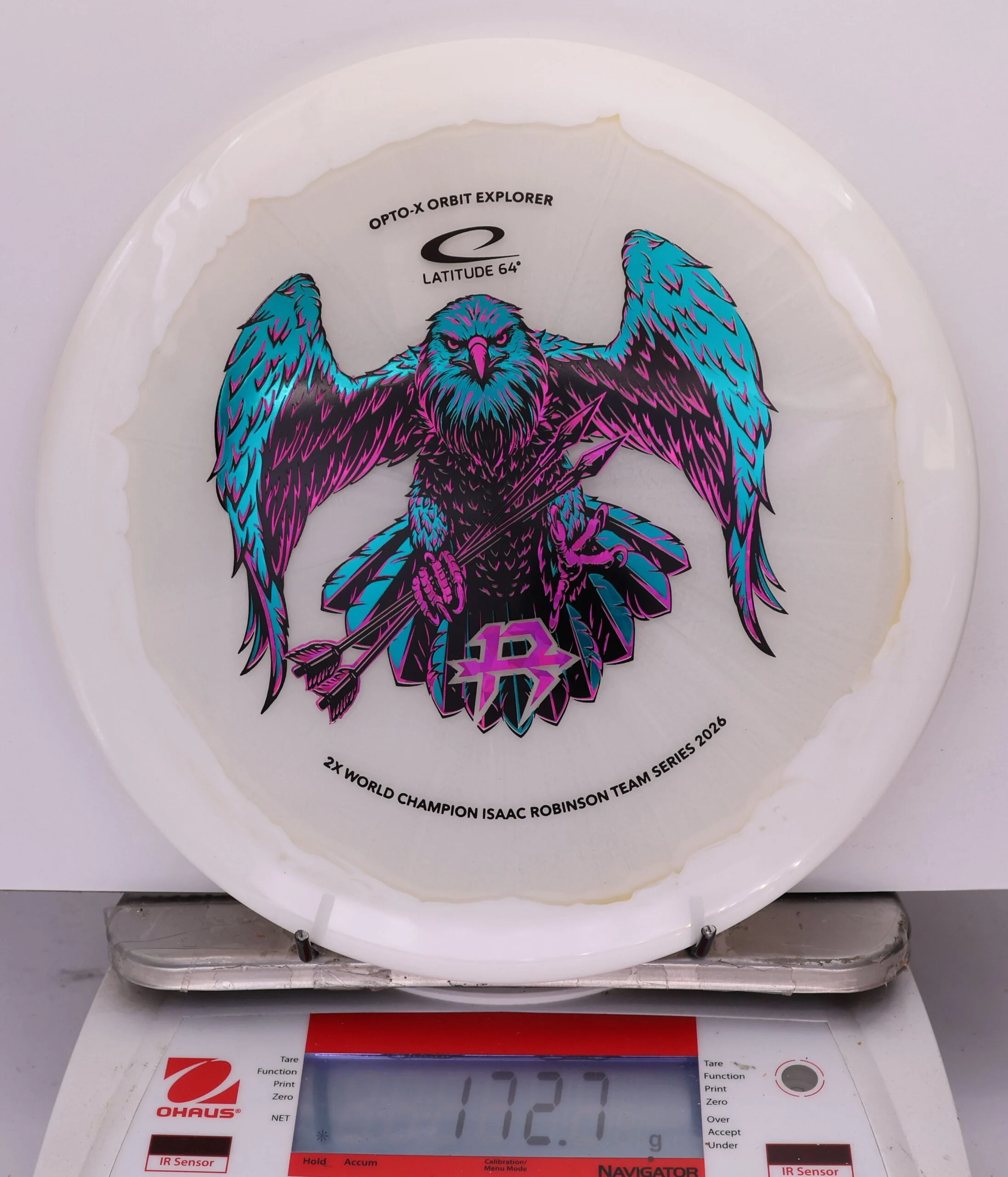 820736 Opto-X Orbit Explorer, Isaac Robinson 2026 Team Series - #50 White, 173