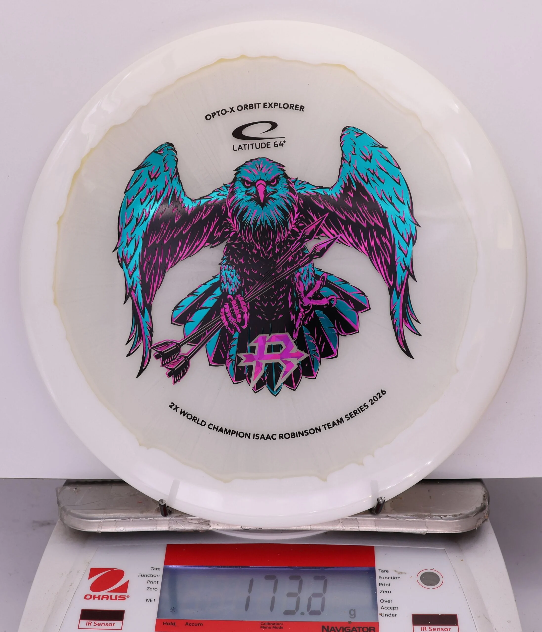 820738 Opto-X Orbit Explorer, Isaac Robinson 2026 Team Series - #52 White, 173