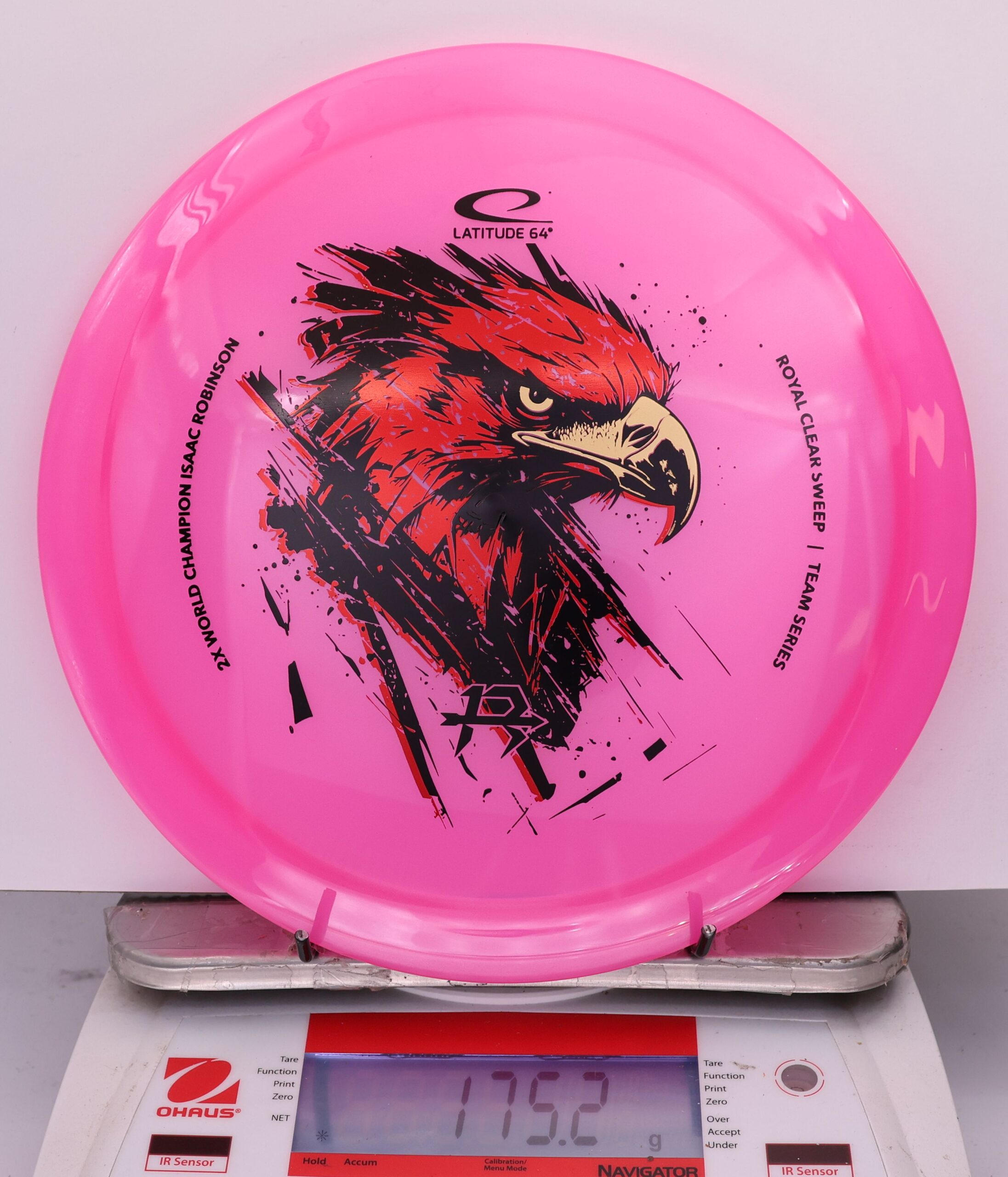 820884 Royal Clear Sweep, Isaac Robinson 2026 Team Series - #39 Pink, 175