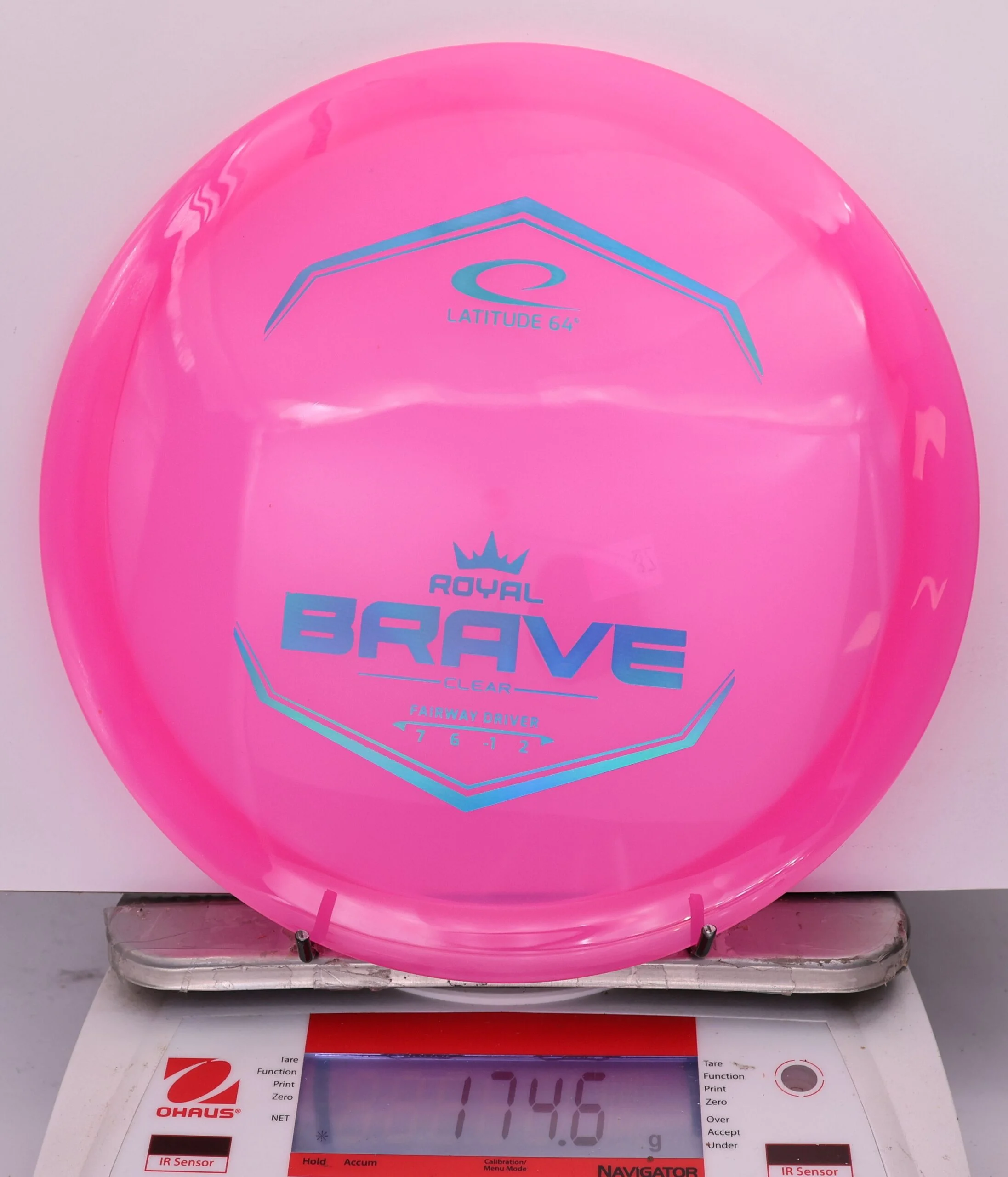 820899 Royal Clear Brave - #37 Pink, 175