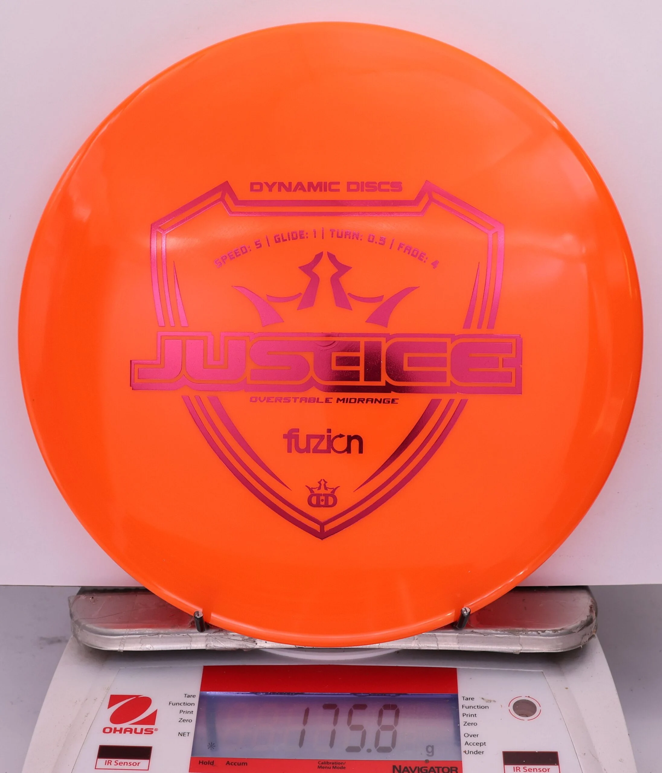 820903 Fuzion Justice - #36 Orange, 176