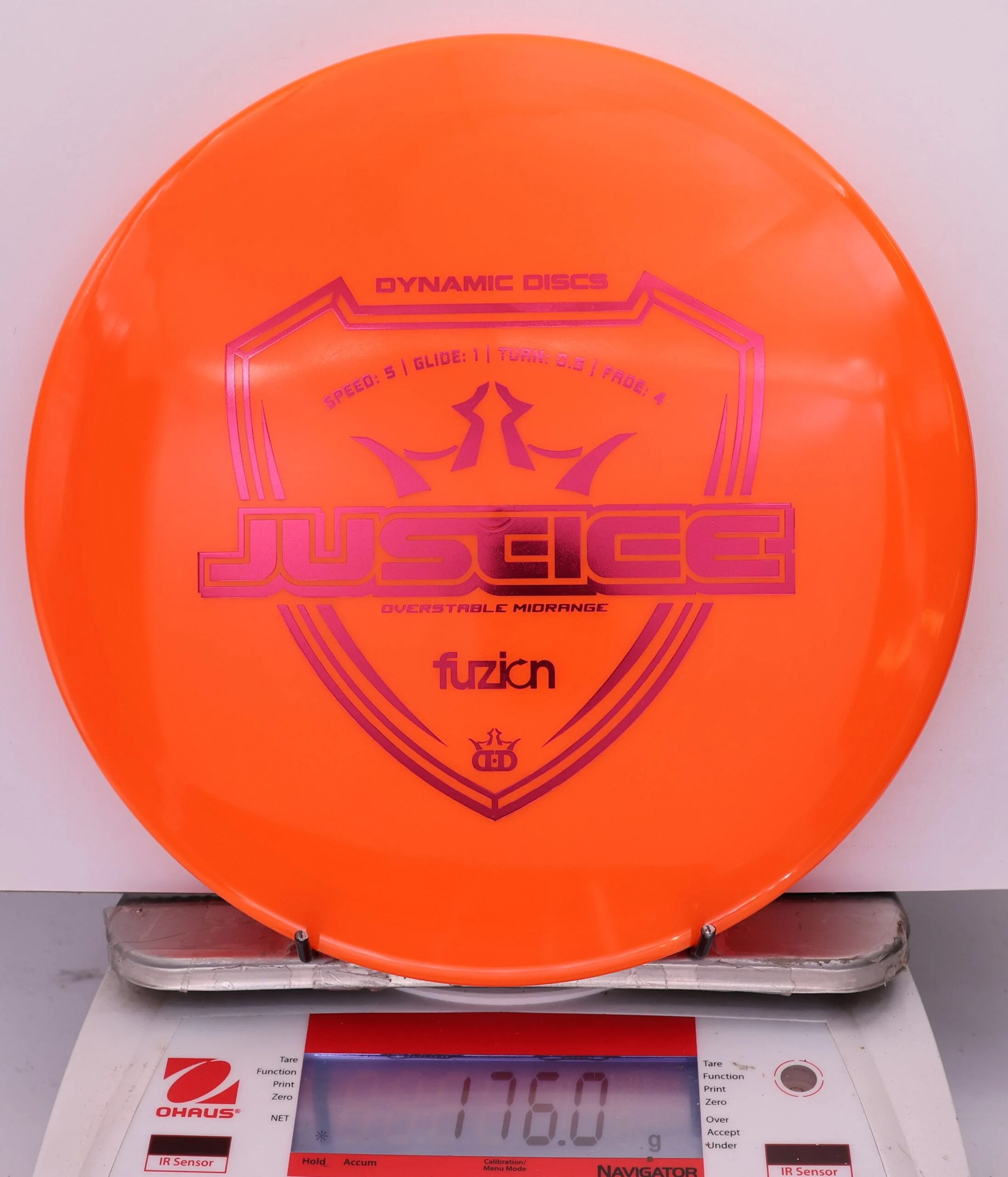 820904 Fuzion Justice - #37 Orange, 176