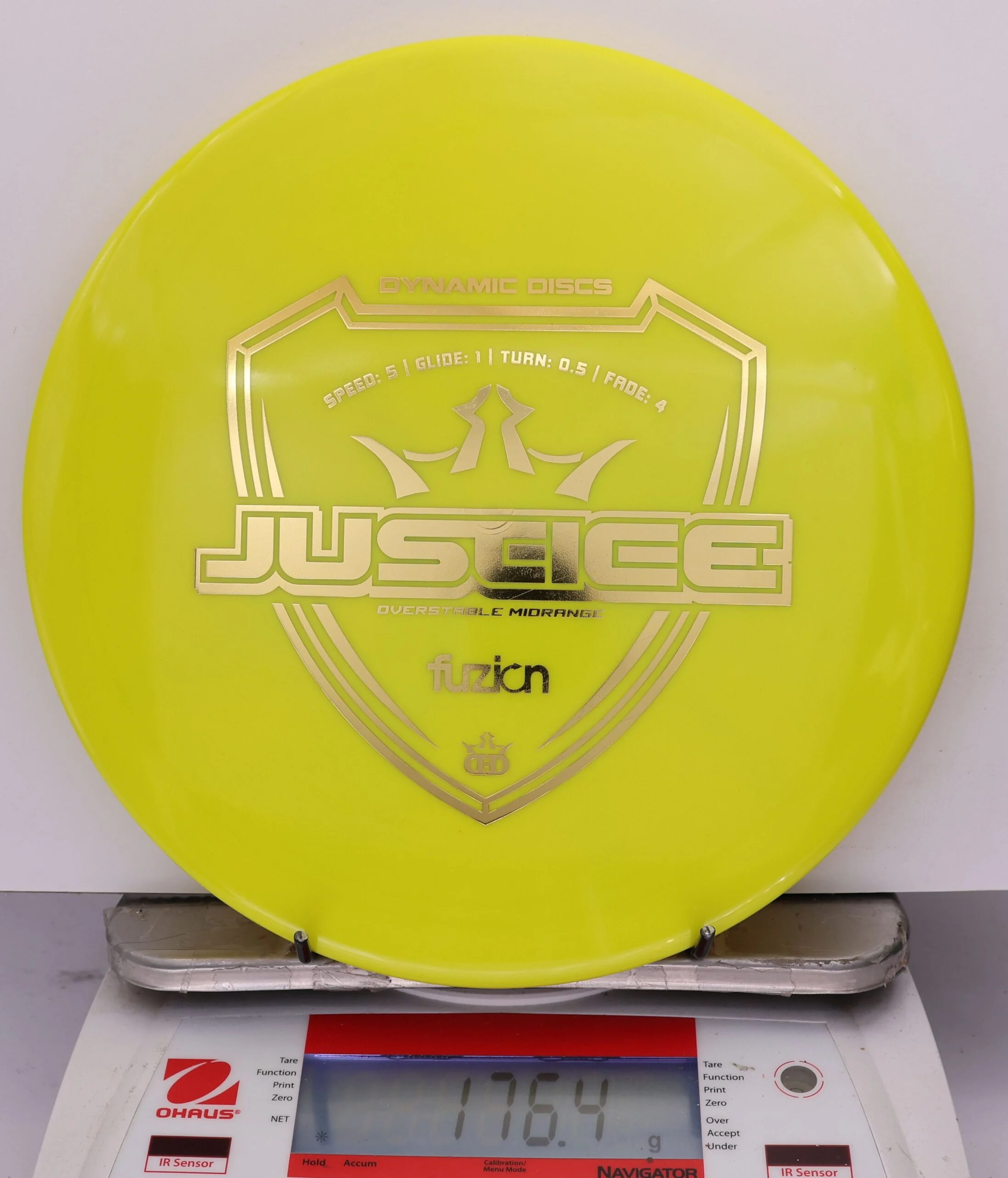 820917 Fuzion Justice - #40 Yellow, 176