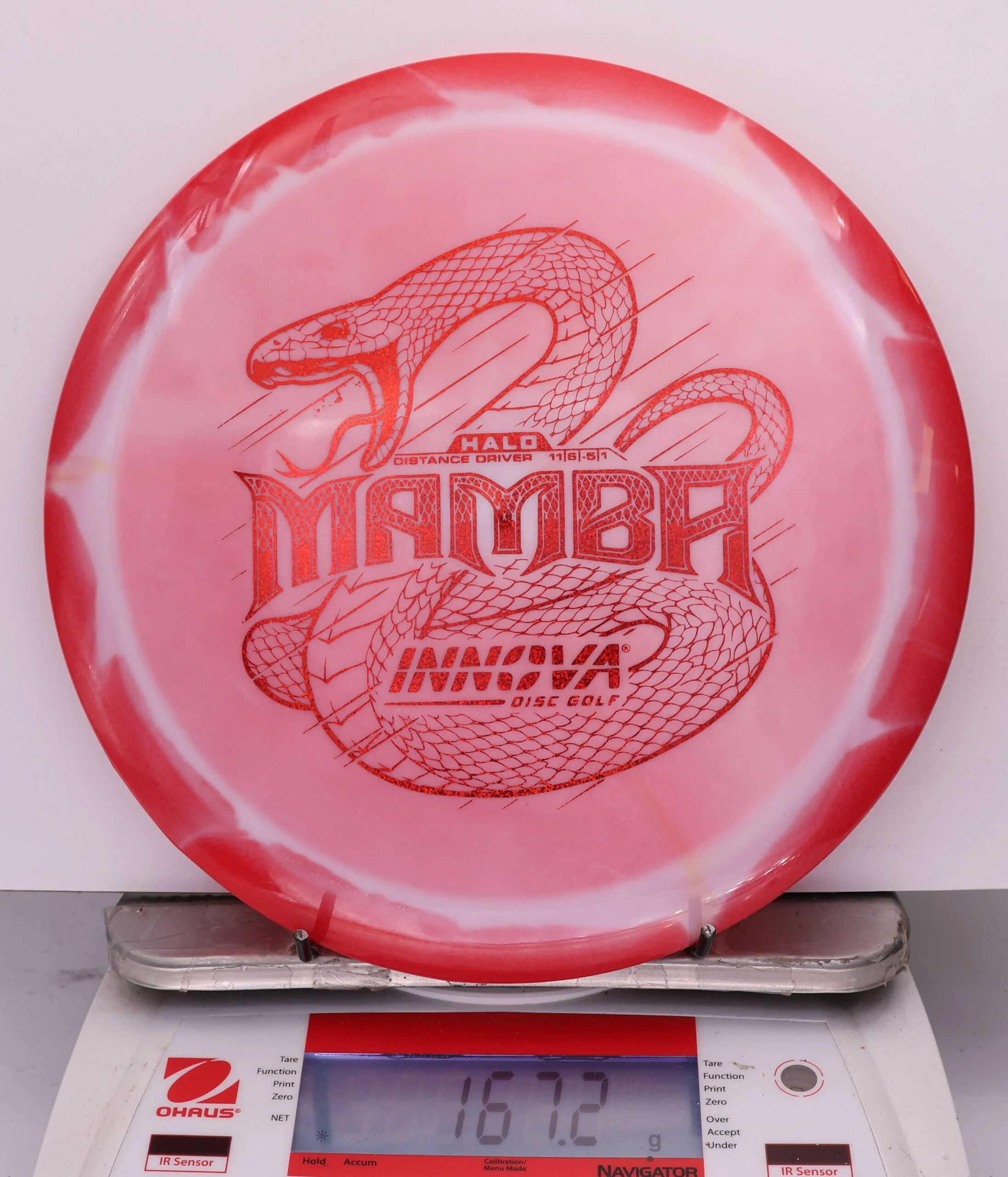 820990 Halo Star Mamba - #665 Red-White, 167
