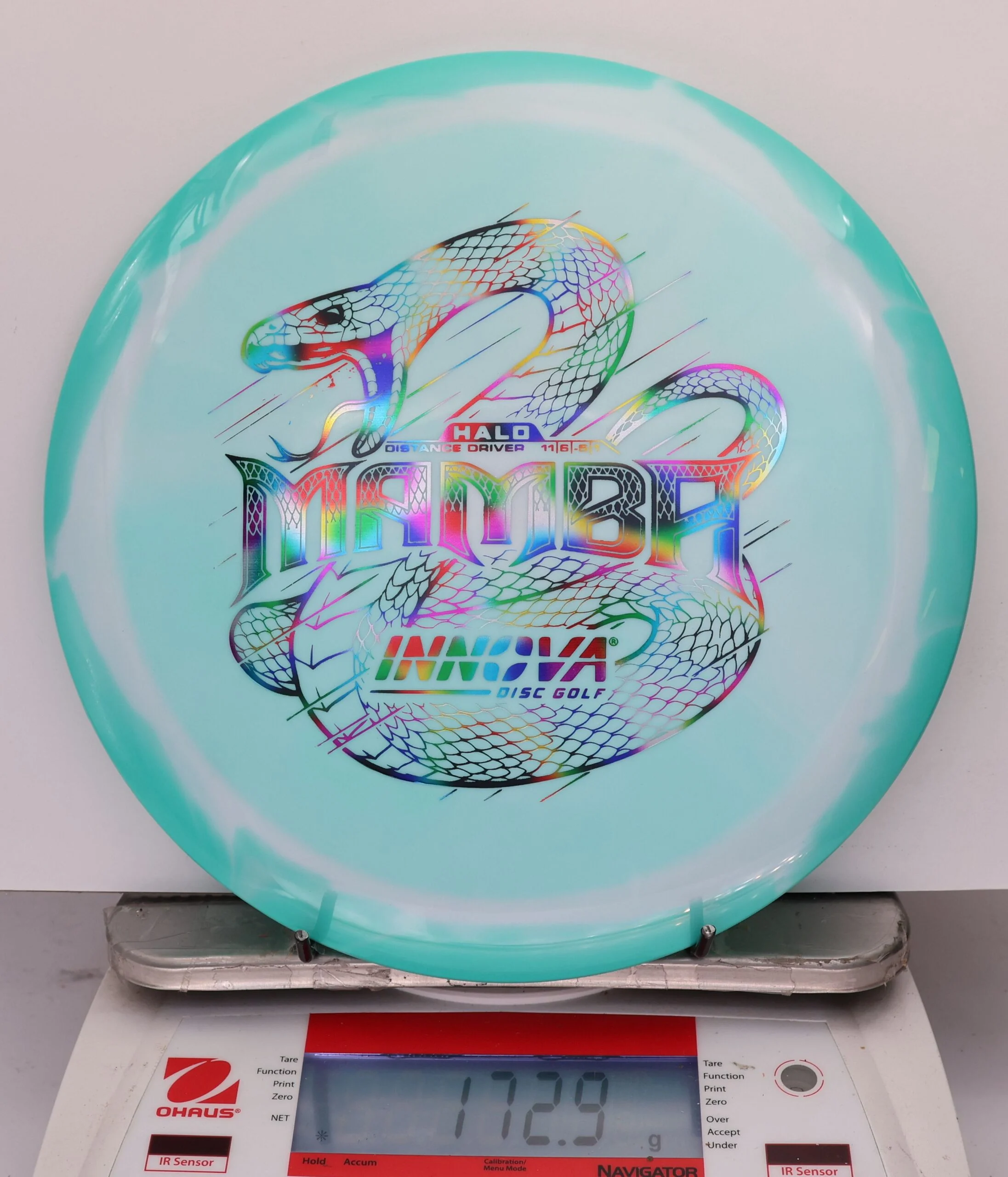 821005 Halo Star Mamba - #670 Teal-White, 173